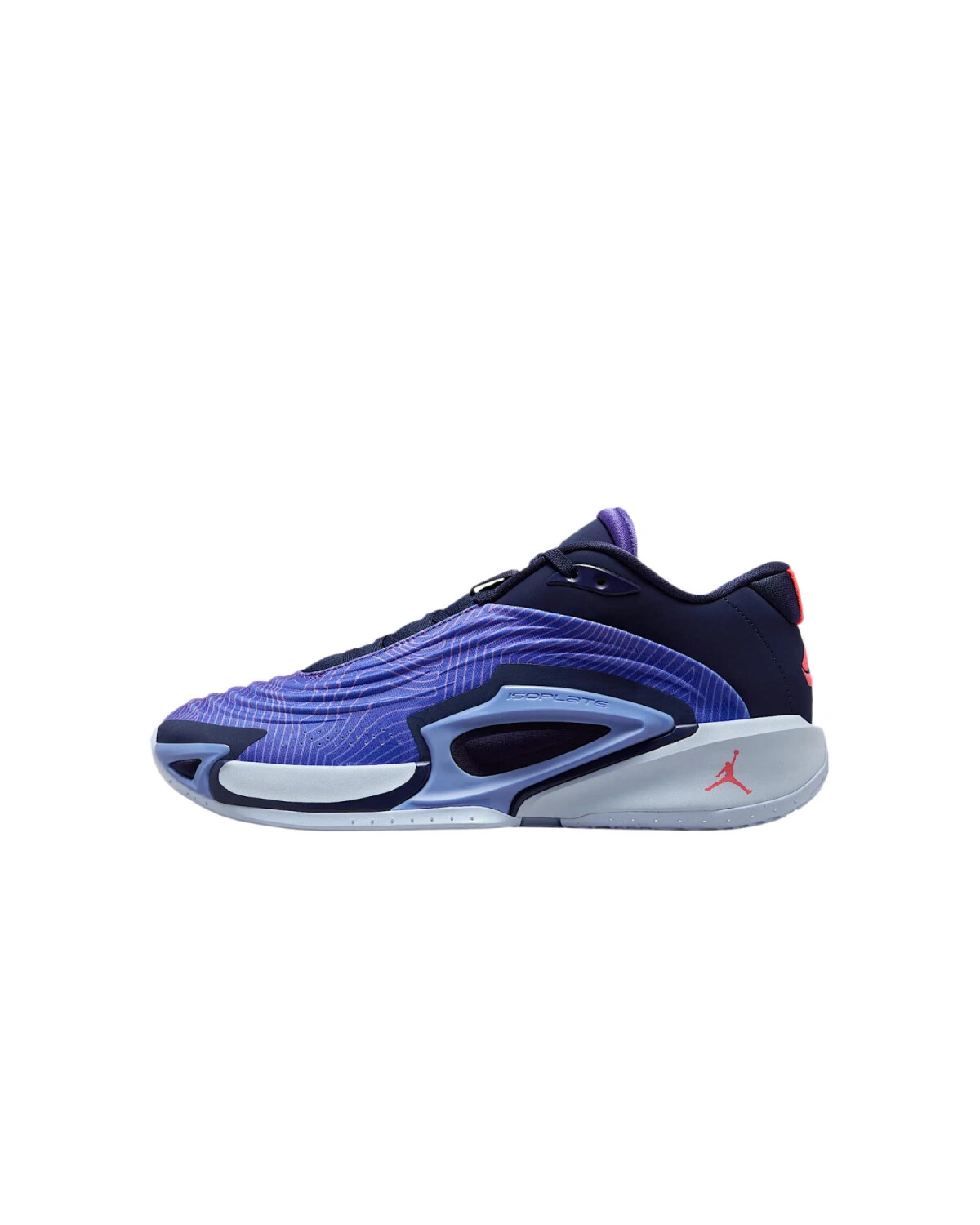 Jordan Luka 3 PF мужские кроссовки для баскетбола фиолетовые с амортизацией картинка
