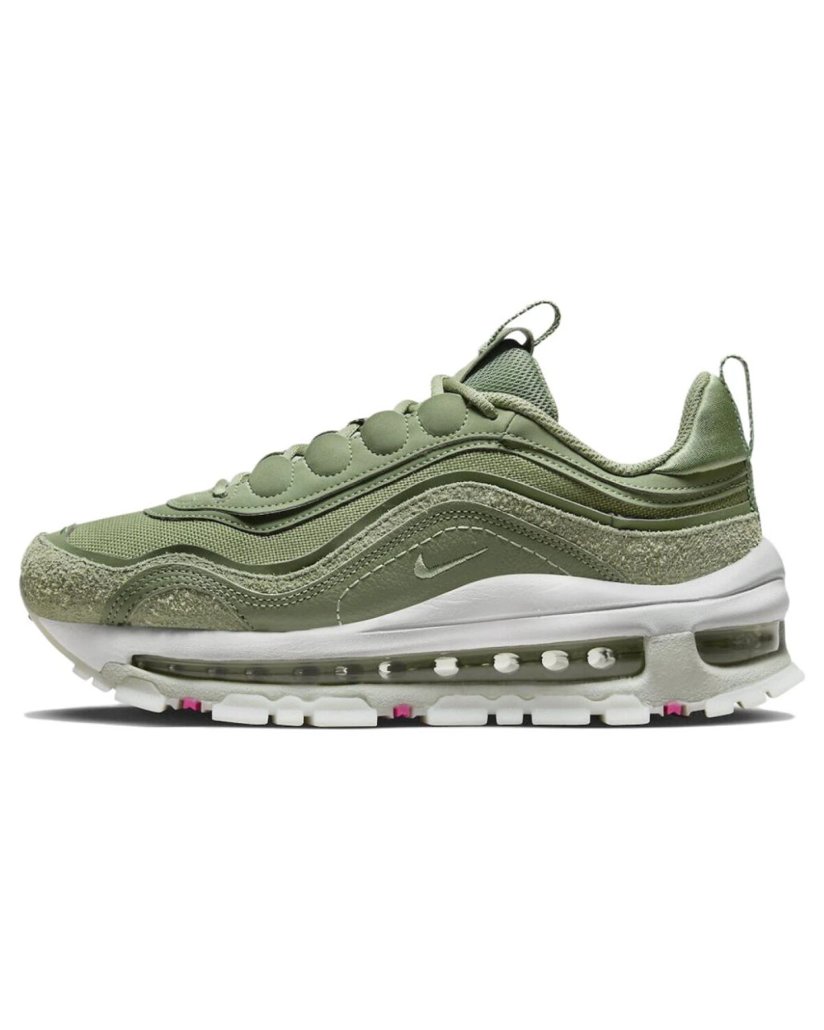 Nike Air Max 97 унисекс кроссовки зелёные износостойкие картинка