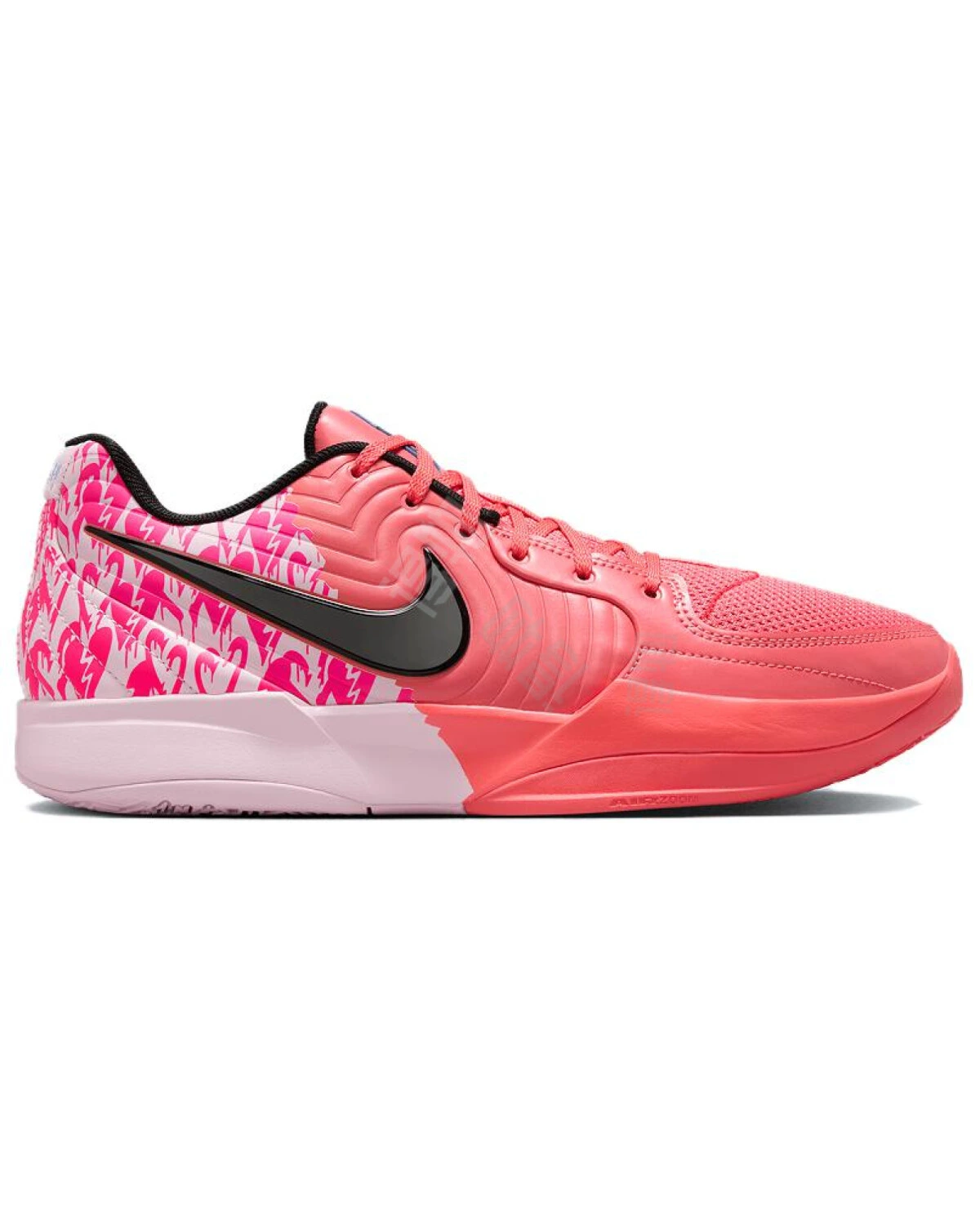 Nike Ja 2 Heart Eyes унисекс баскетбольные кроссовки розовые картинка