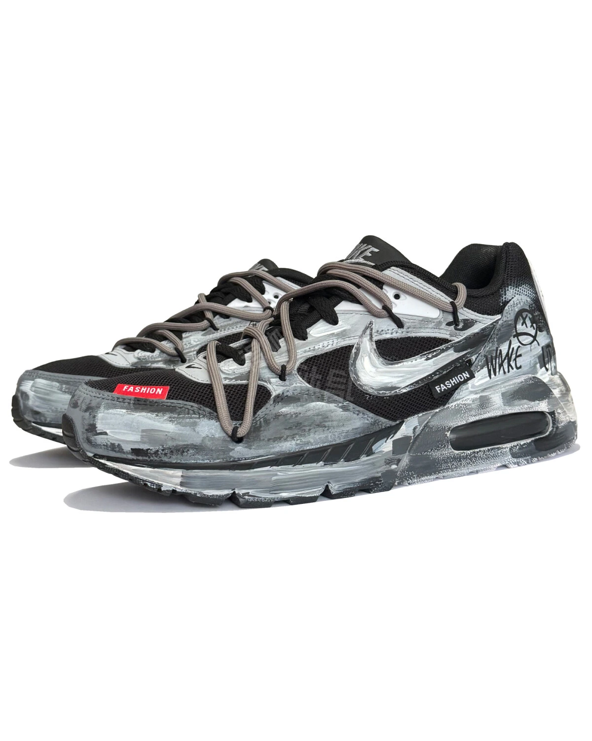 Nike Air Max Correlate повседневные кроссовки черно-серые картинка