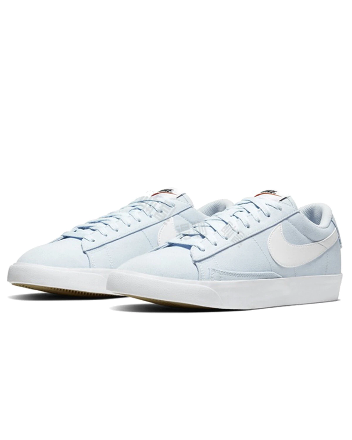 Nike Blazer мужские кроссовки противоскользящие износостойкие светло-голубые картинка