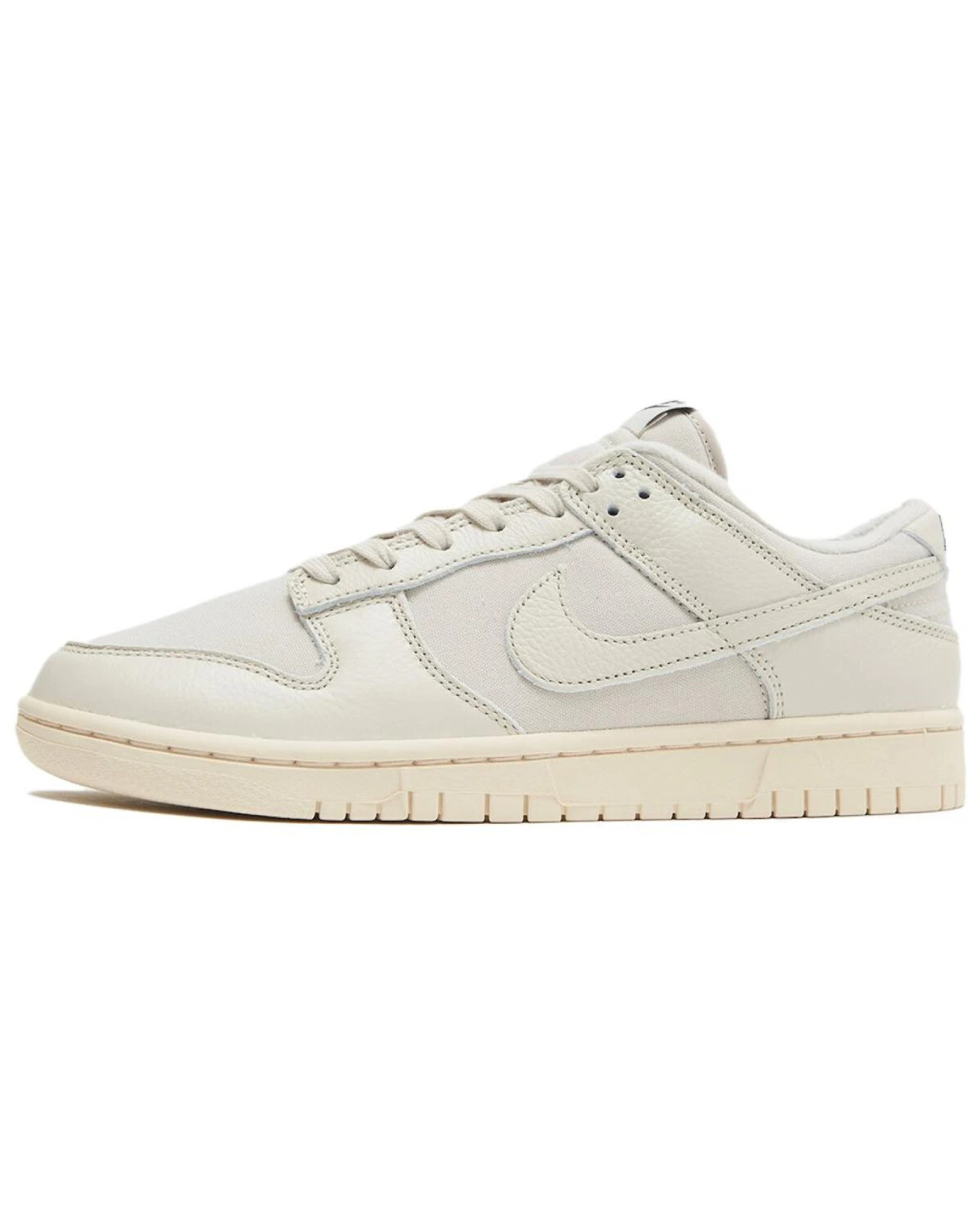 Nike Dunk мужские кроссовки белые из натуральной кожи картинка