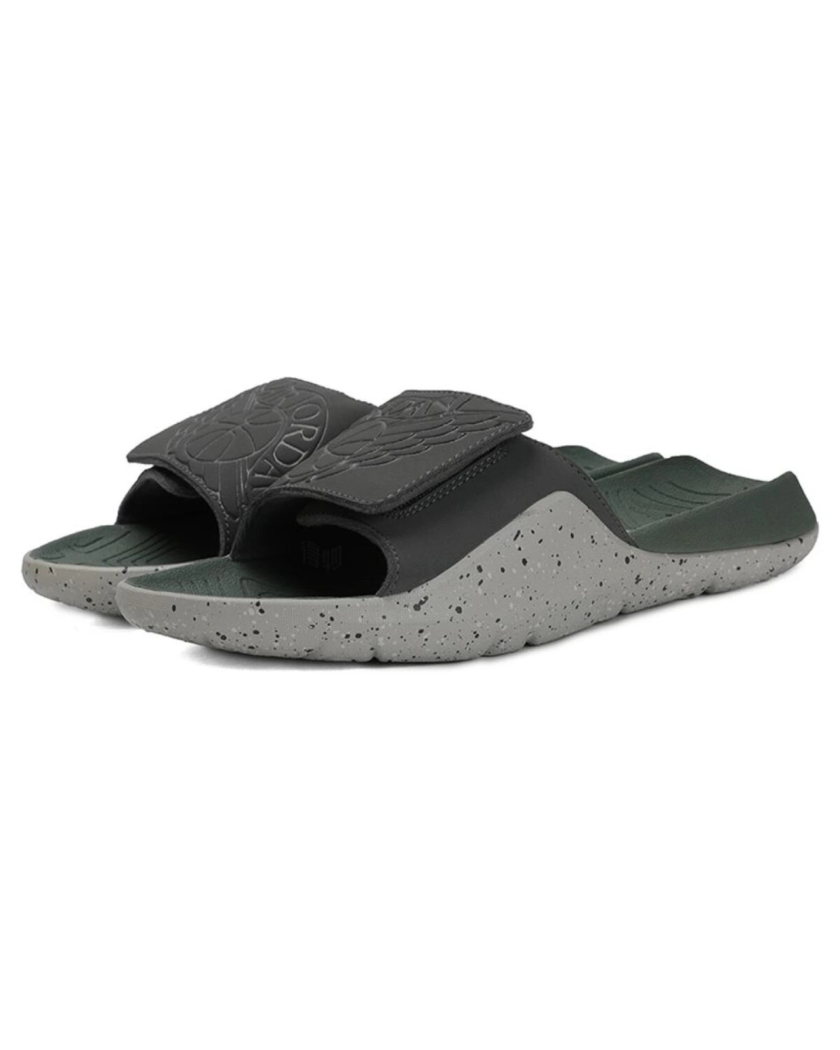Jordan Air Hydro 7 мужские домашние тапочки серые картинка