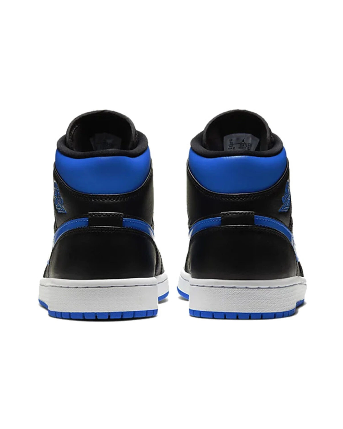 Jordan Air Jordan 1 унисекс кроссовки сине-чёрные из кожи и синтетики картинка