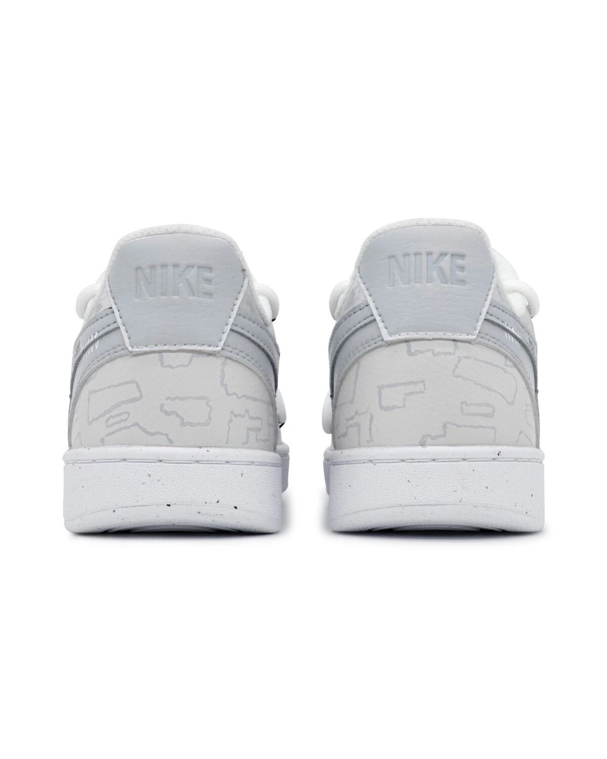Nike Court Vision 1 мужские кеды светло-серые противоскользящие картинка
