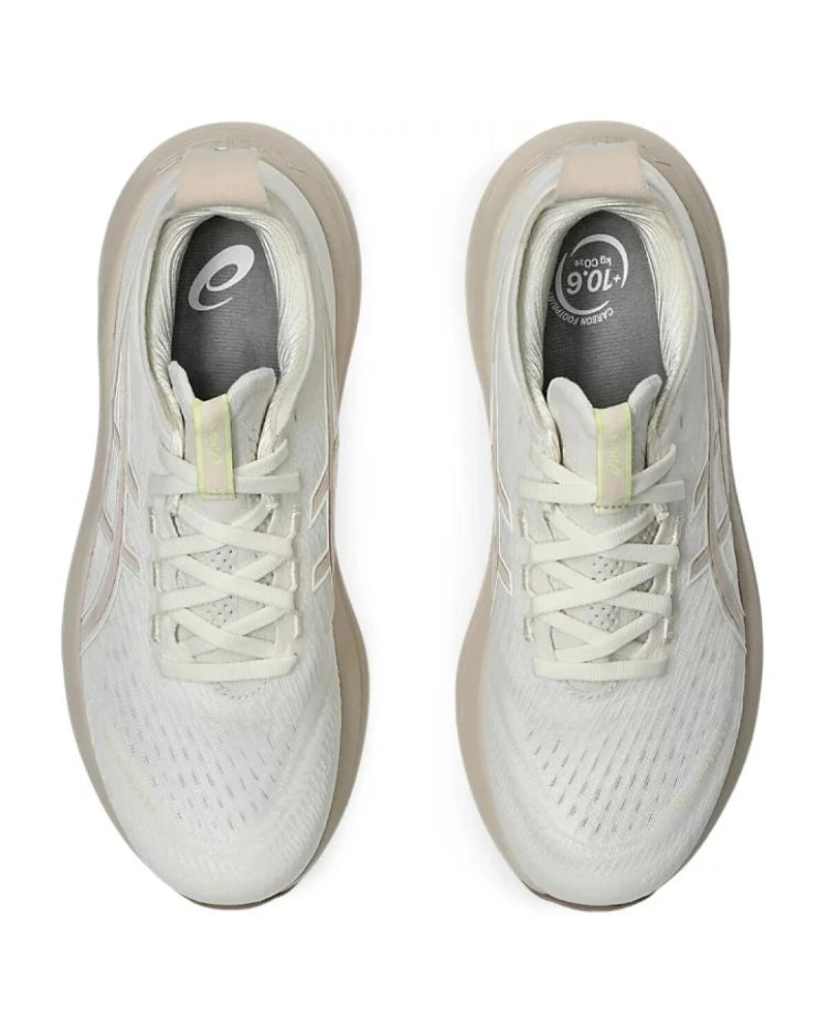 Asics GEL-NIMBUS 27 женские кроссовки для бега комфортные дышащие белые картинка