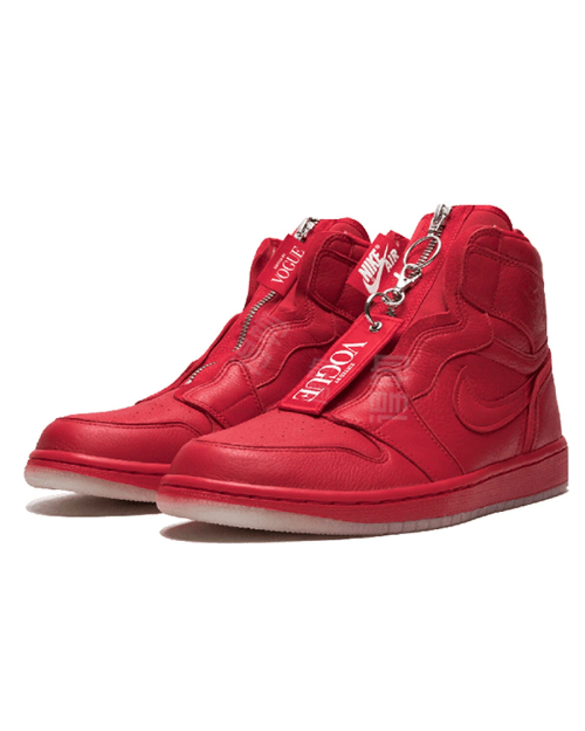 Jordan Air Jordan 1 High Zip "AWOK" женские кроссовки высокие красные с амортизацией картинка