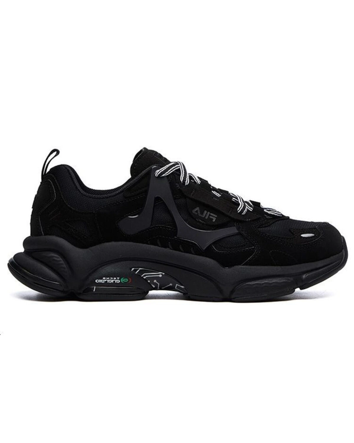 FILA RJV мужские повседневные кроссовки черные комфортные картинка
