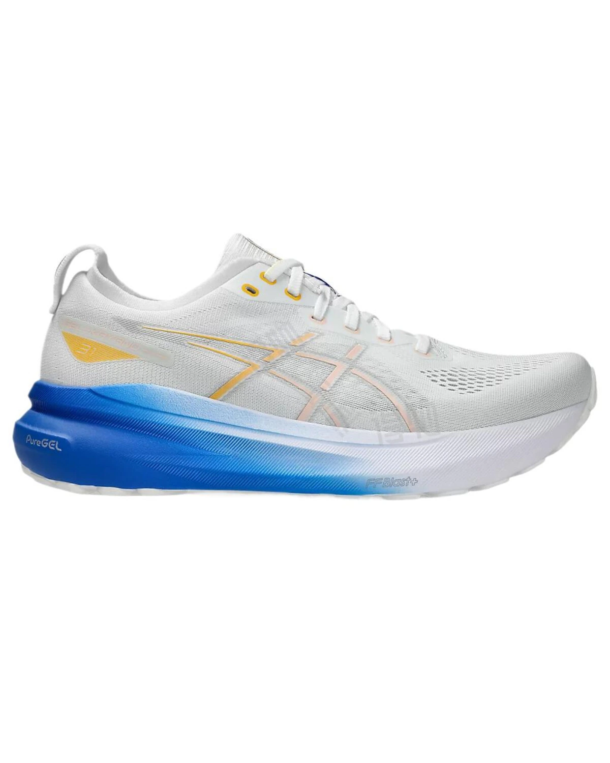 Asics Gel-Kayano 31 мужские спортивные кроссовки белые для бега картинка