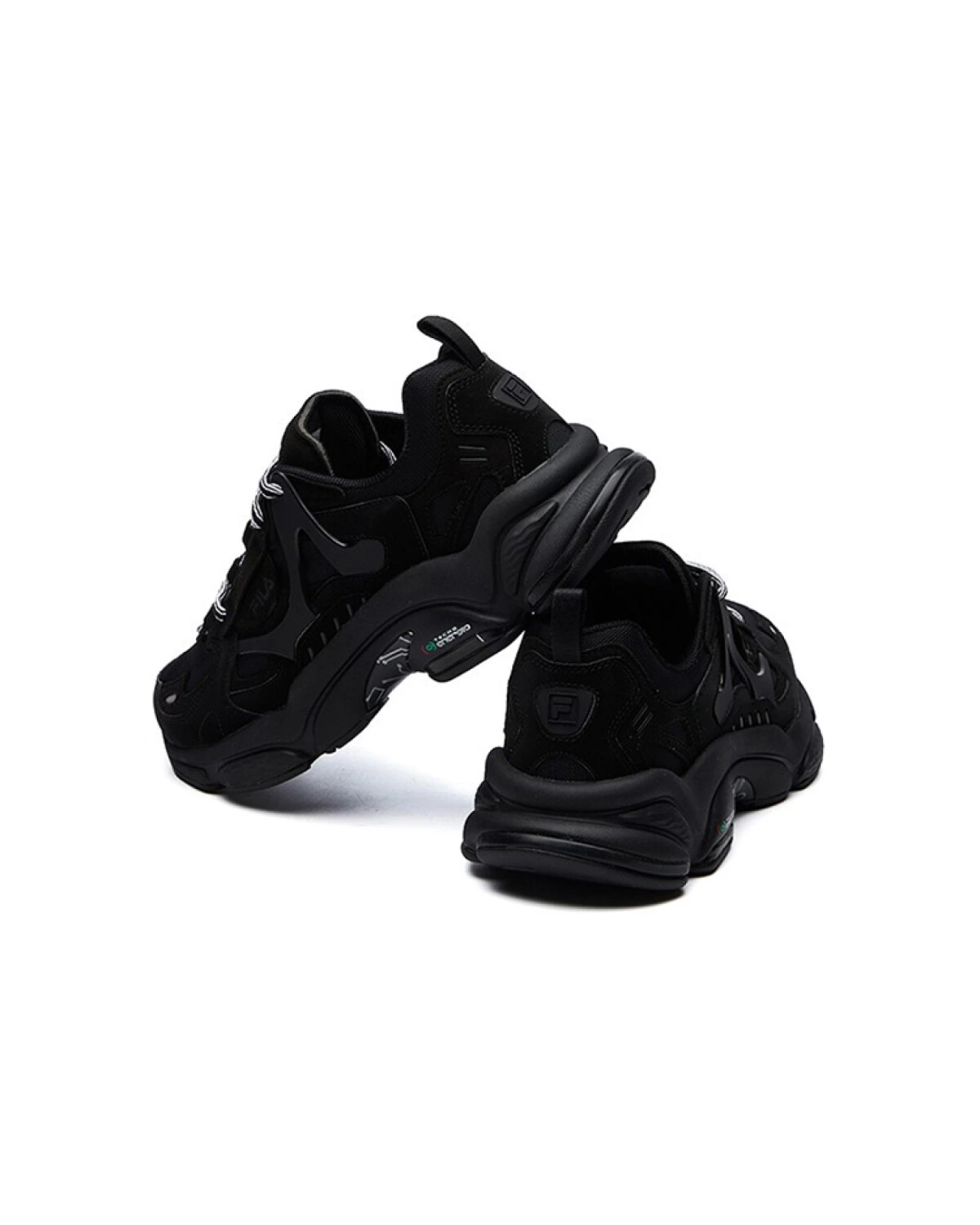 FILA RJV мужские повседневные кроссовки черные комфортные картинка