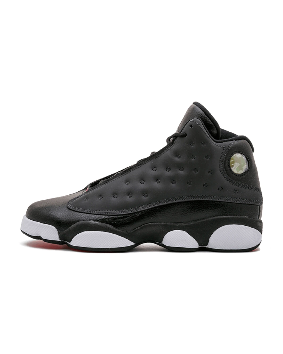 Jordan Air Jordan 13 Retro детские баскетбольные кроссовки высокие черные с розовым картинка