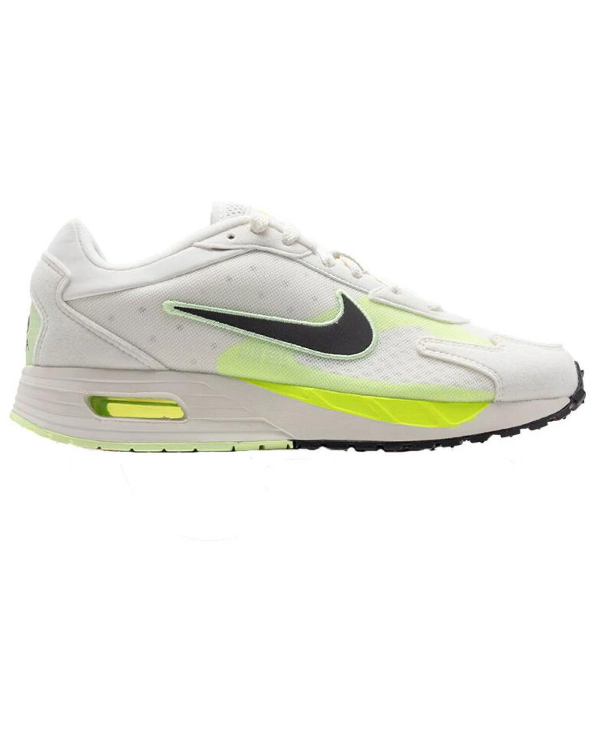Nike Air Max Solo женские повседневные кроссовки белые с желтыми вставками картинка