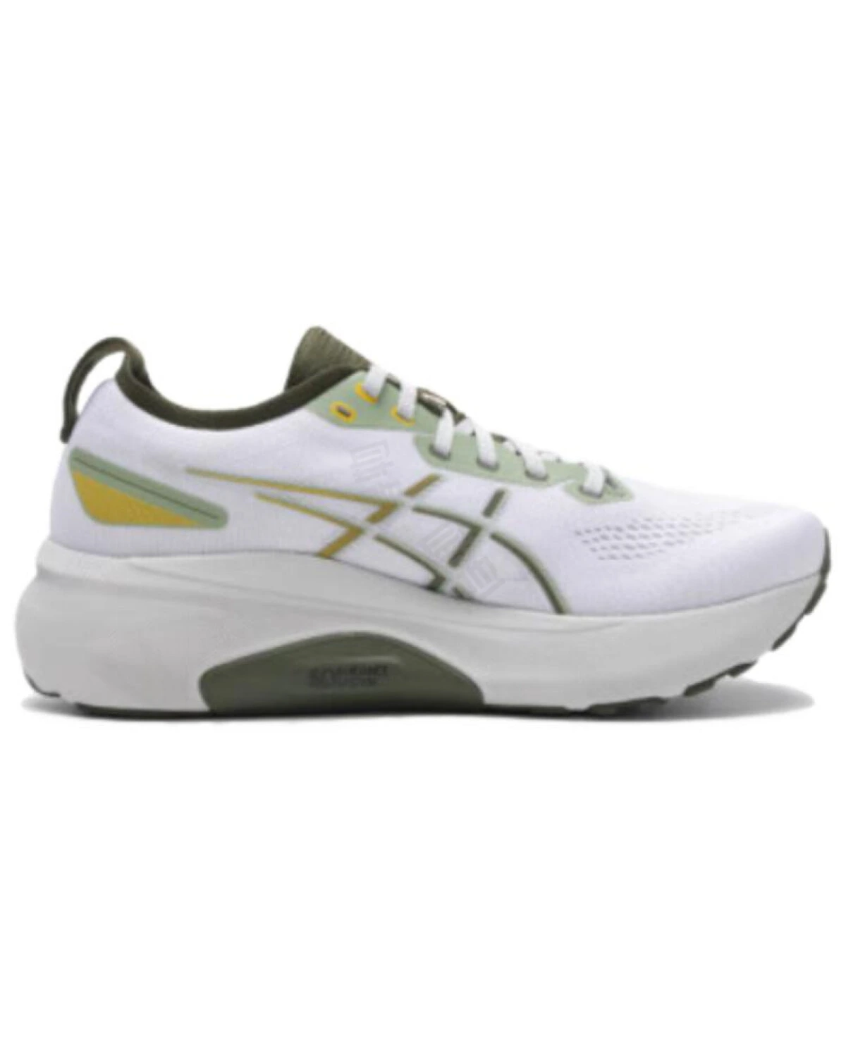 Asics Gel-Kayano 31 мужские кроссовки стабильные воздухопроницаемые бело-зеленые картинка