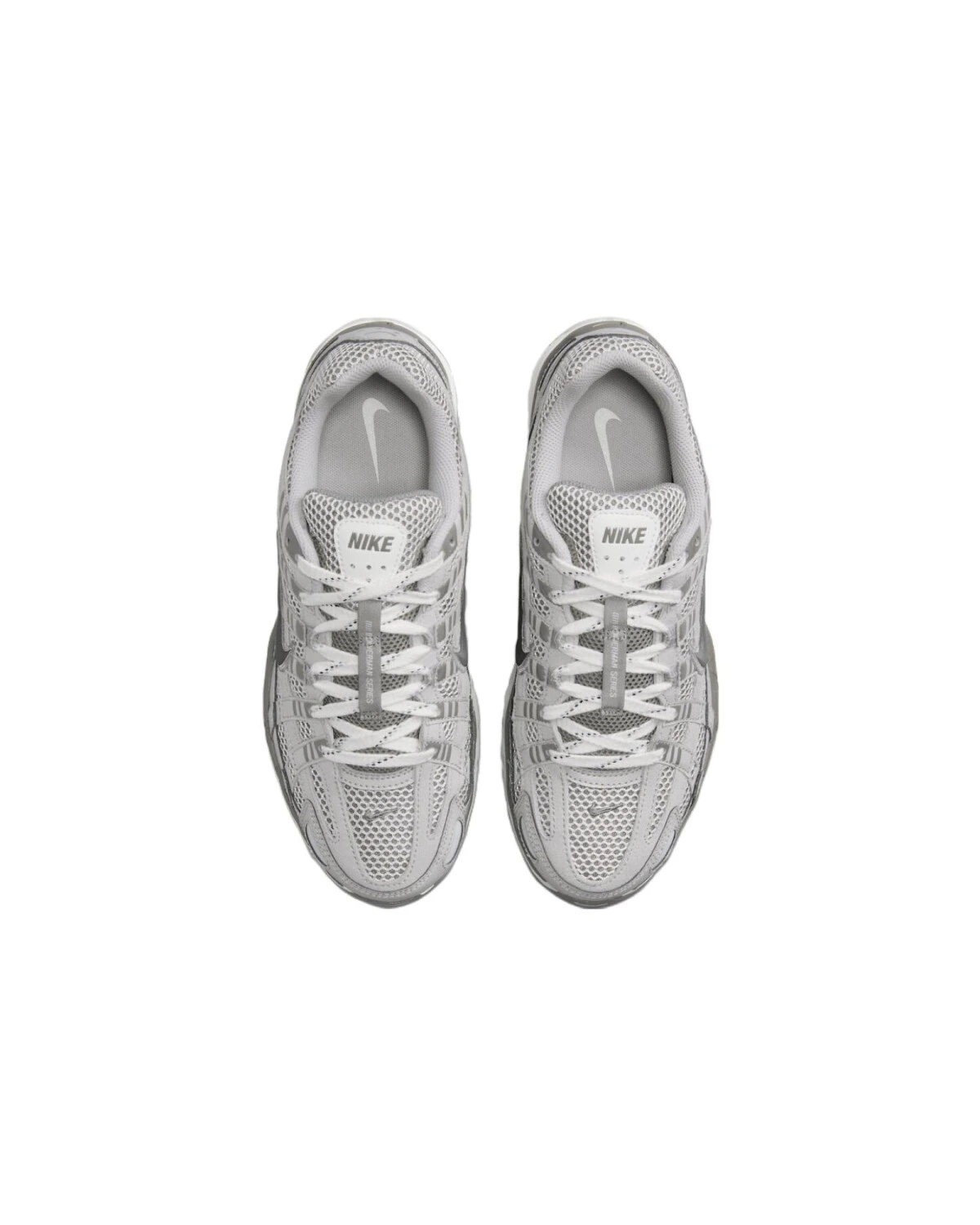 Nike P 6000 унисекс беговые кроссовки серые с амортизацией картинка
