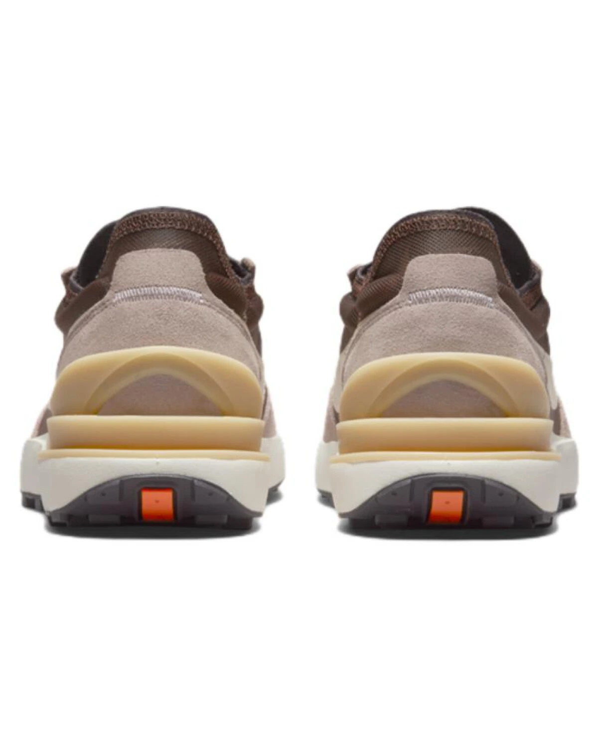 Nike Waffle One мужские повседневные кроссовки из замши и ткани светло-коричневые картинка
