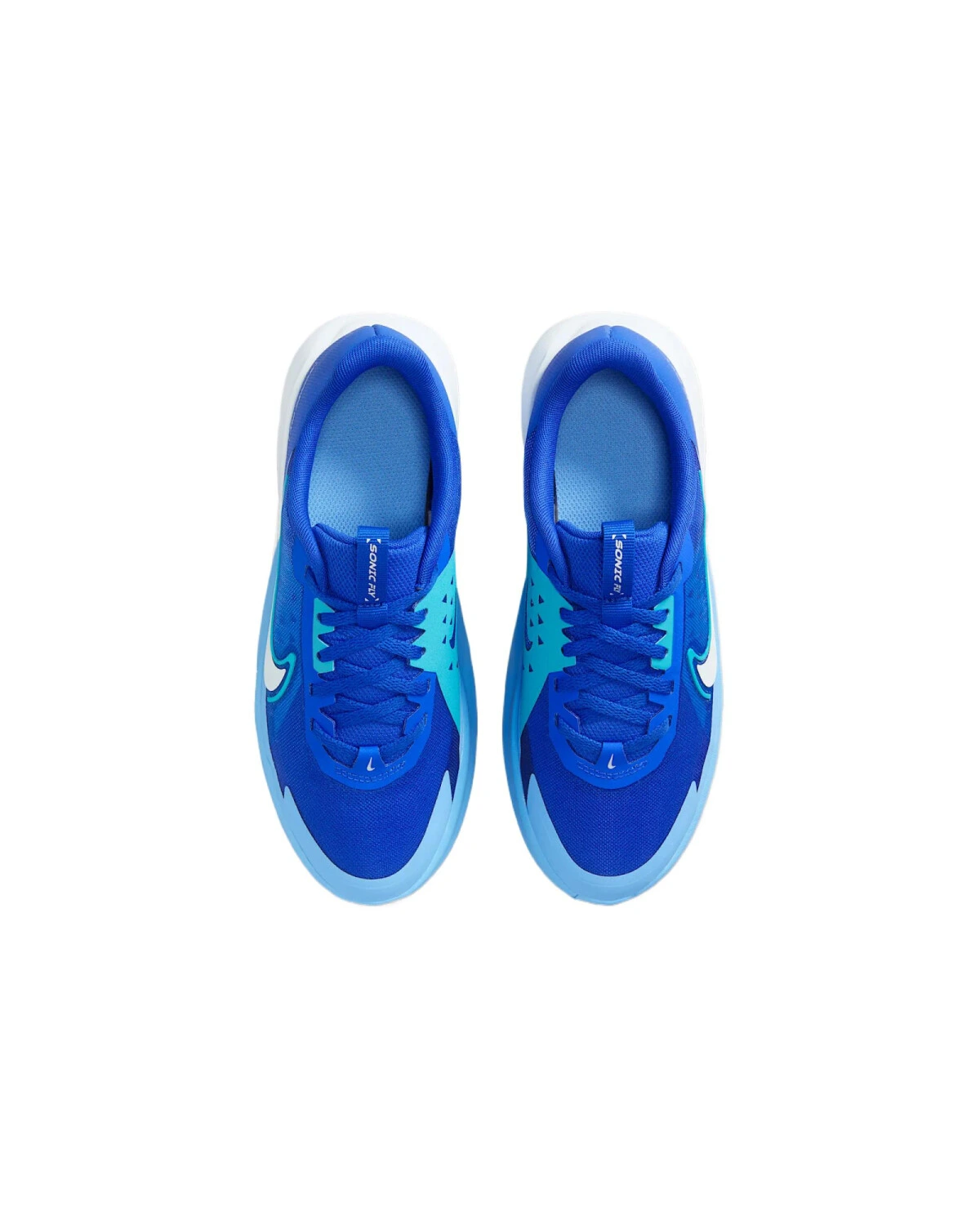 Nike Sonic Fly детские кроссовки синие сетчатые для бега картинка