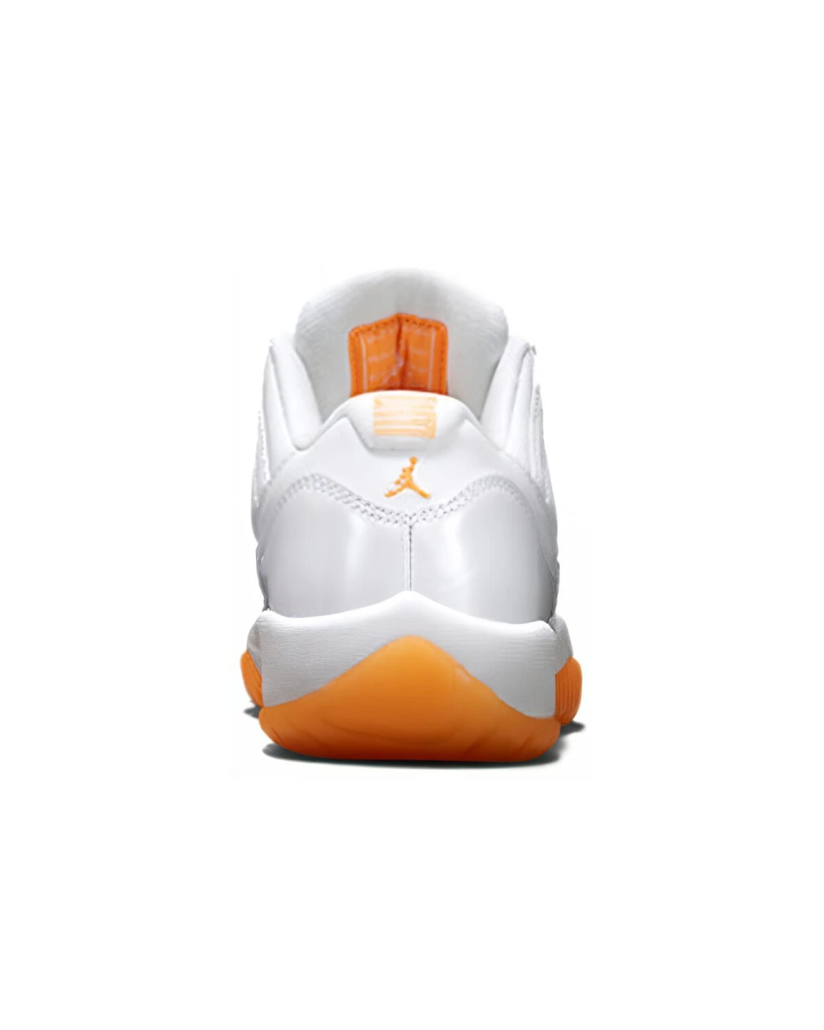 Jordan Air Jordan 11 Retro Low Citrus детские баскетбольные кроссовки бело-оранжевые картинка