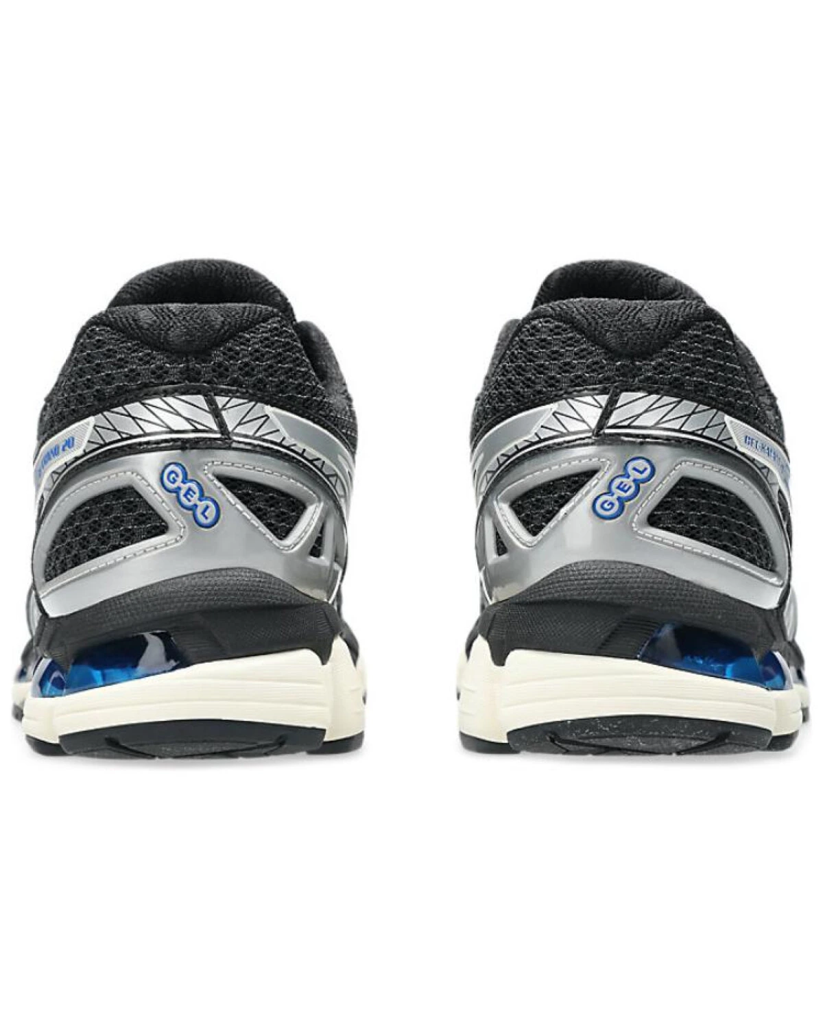 Asics Gel-Kayano20 кроссовки для марафона черно-серебристые картинка