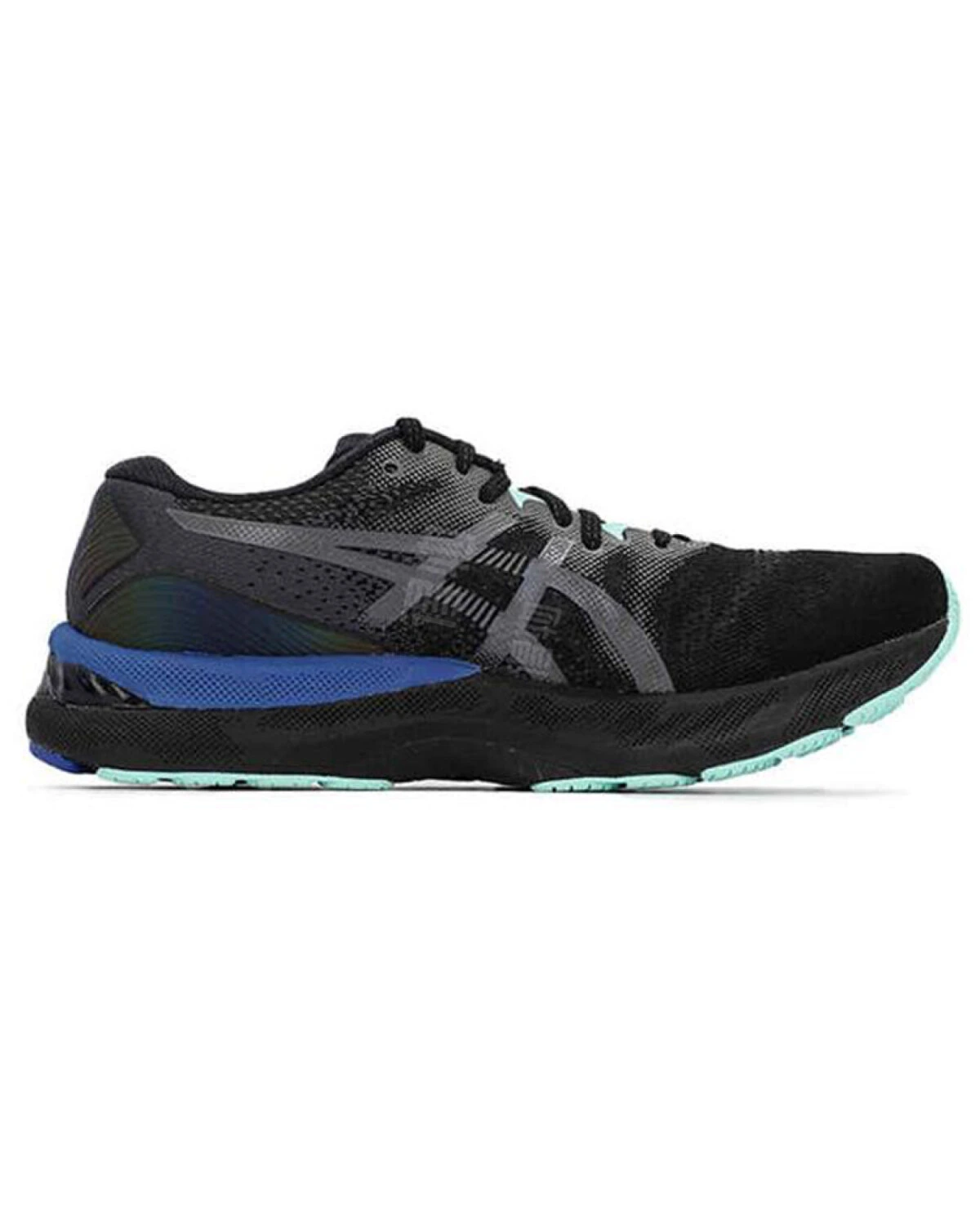 Asics GEL-Nimbus 23 мужские кроссовки для марафона черно-синие картинка