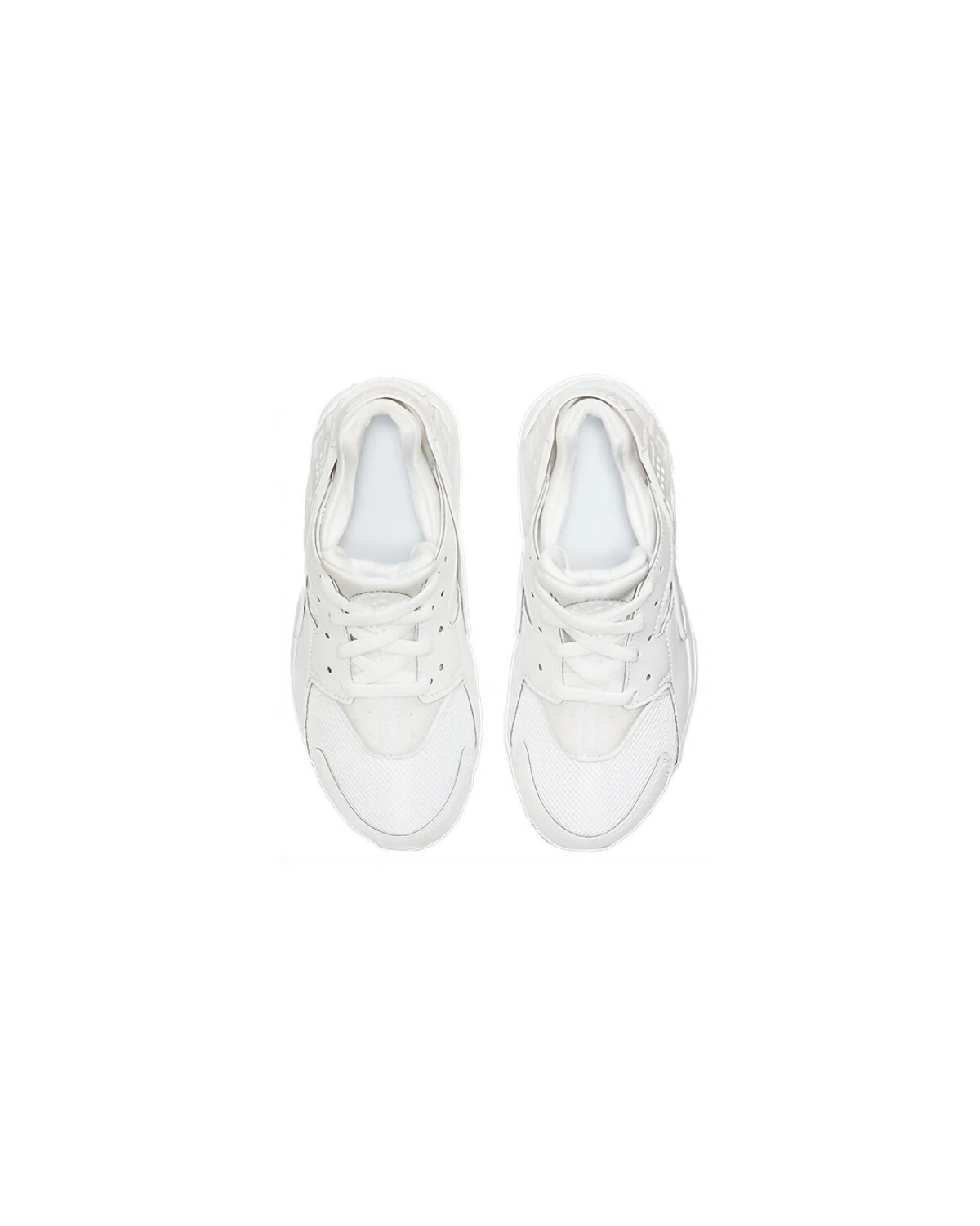 Nike Huarache Run детские спортивные кроссовки белые для бега картинка