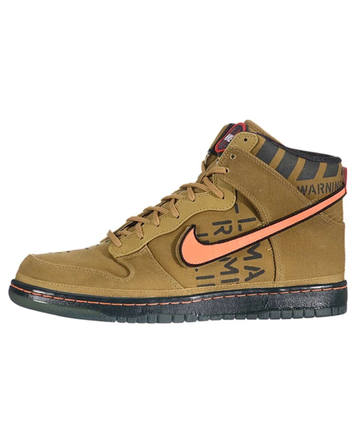Nike Dunk High Galaxy Gold мужские кроссовки высокие коричневые картинка