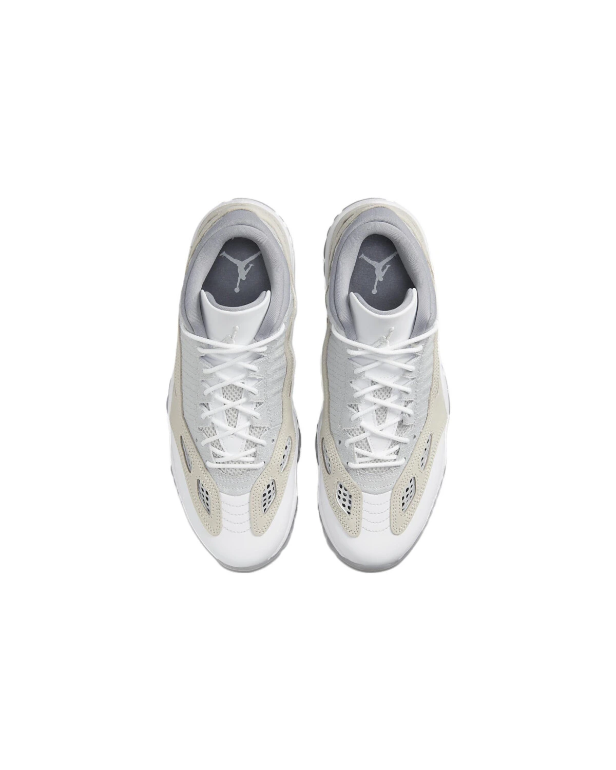 Jordan Air Jordan 11 Retro Low IE "Light Orewood Brown" унисекс кроссовки серо-белые картинка