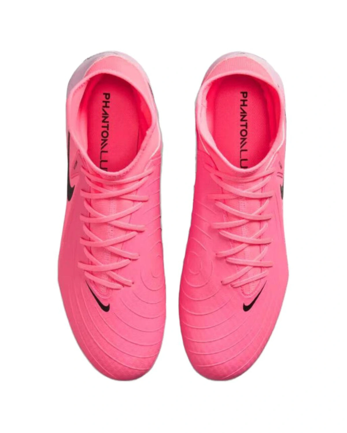 Nike Phantom Luna 2 unisex футбольные бутсы розово-черные с шипами для искусственного газона картинка