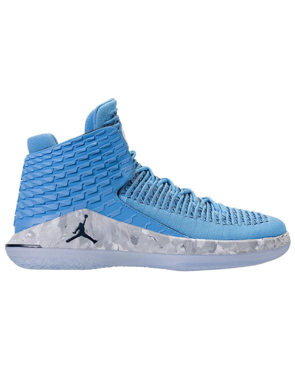 Jordan Air Jordan 32 UNC мужские спортивные кроссовки противоскользящие сине-белые картинка