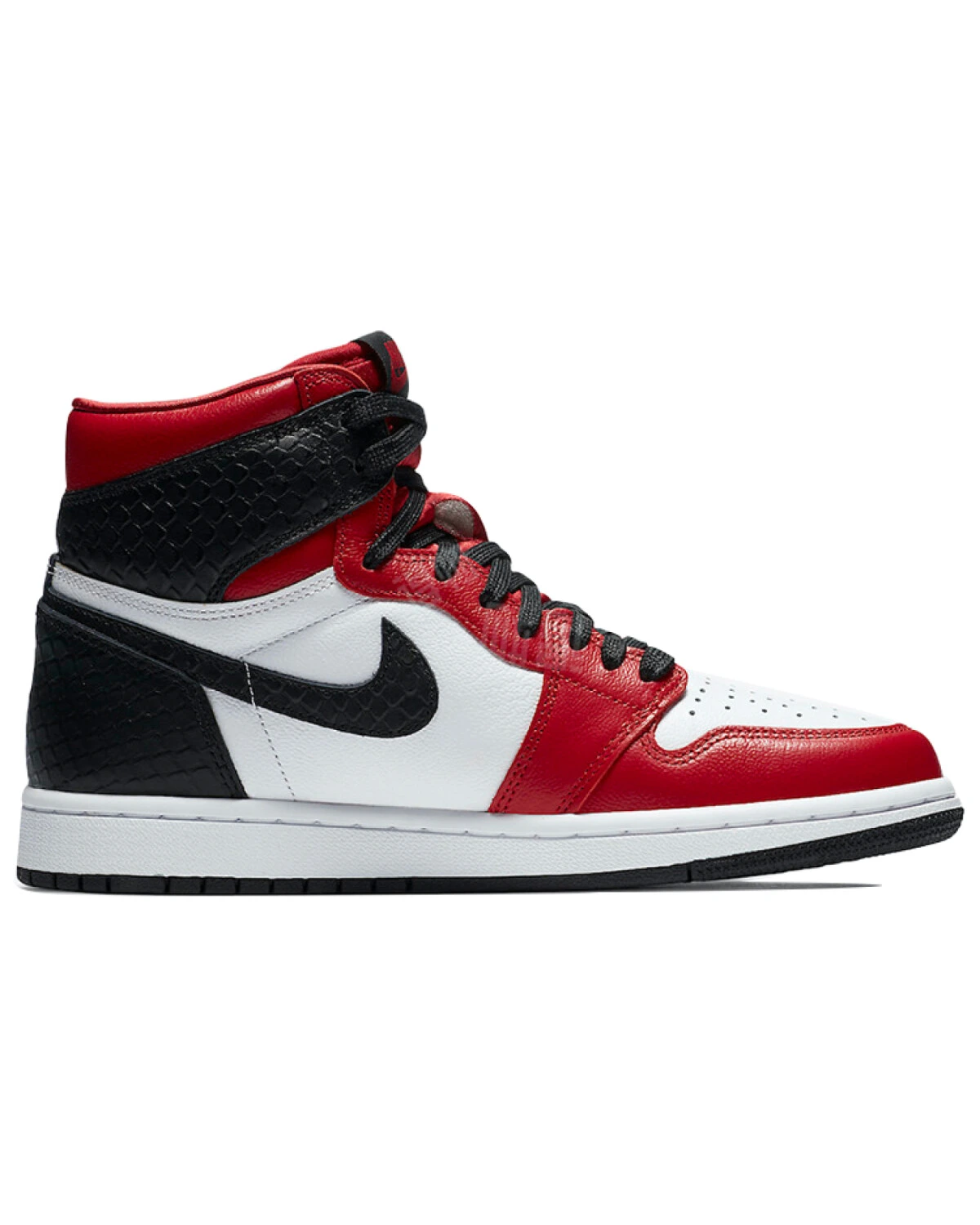 Jordan Air Jordan 1 High OG "Satin Red" женские спортивные кроссовки красные кожаные картинка