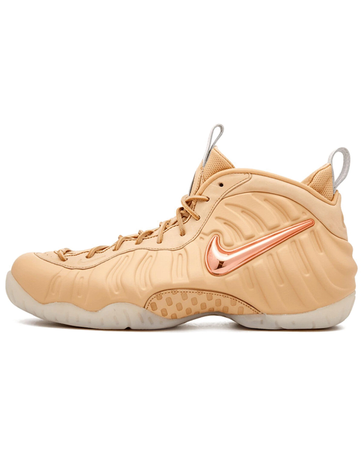 Nike Foamposite Pro Vachetta Tan мужские кроссовки кожаные с амортизацией картинка