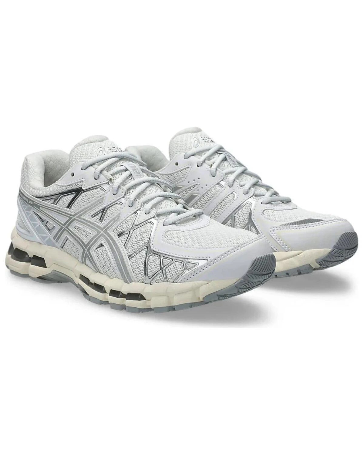 Asics Gel-Kayano20 унисекс спортивные кроссовки для марафона серебристые картинка