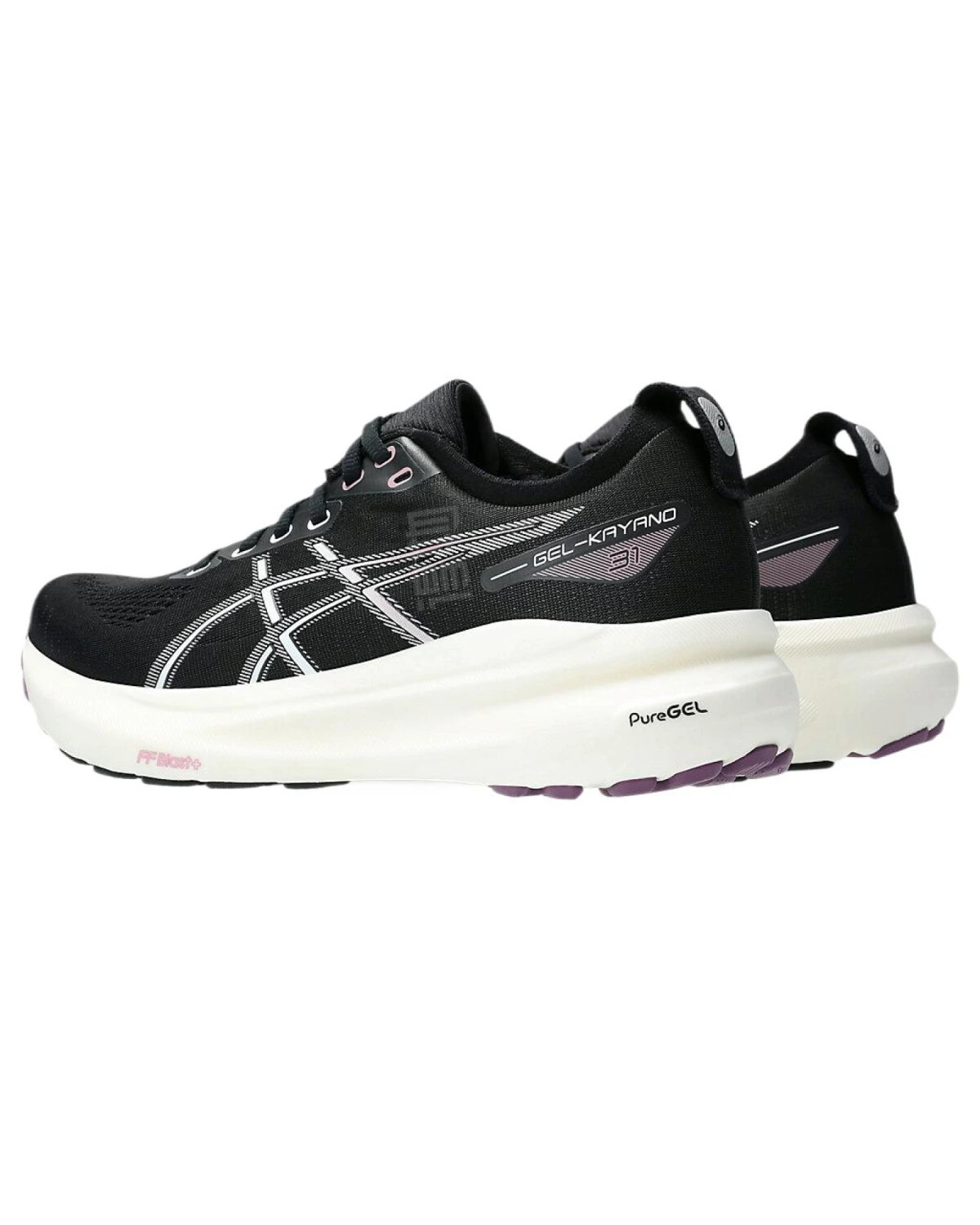 Asics Gel-Kayano 31 женские спортивные кроссовки для бега чёрные картинка