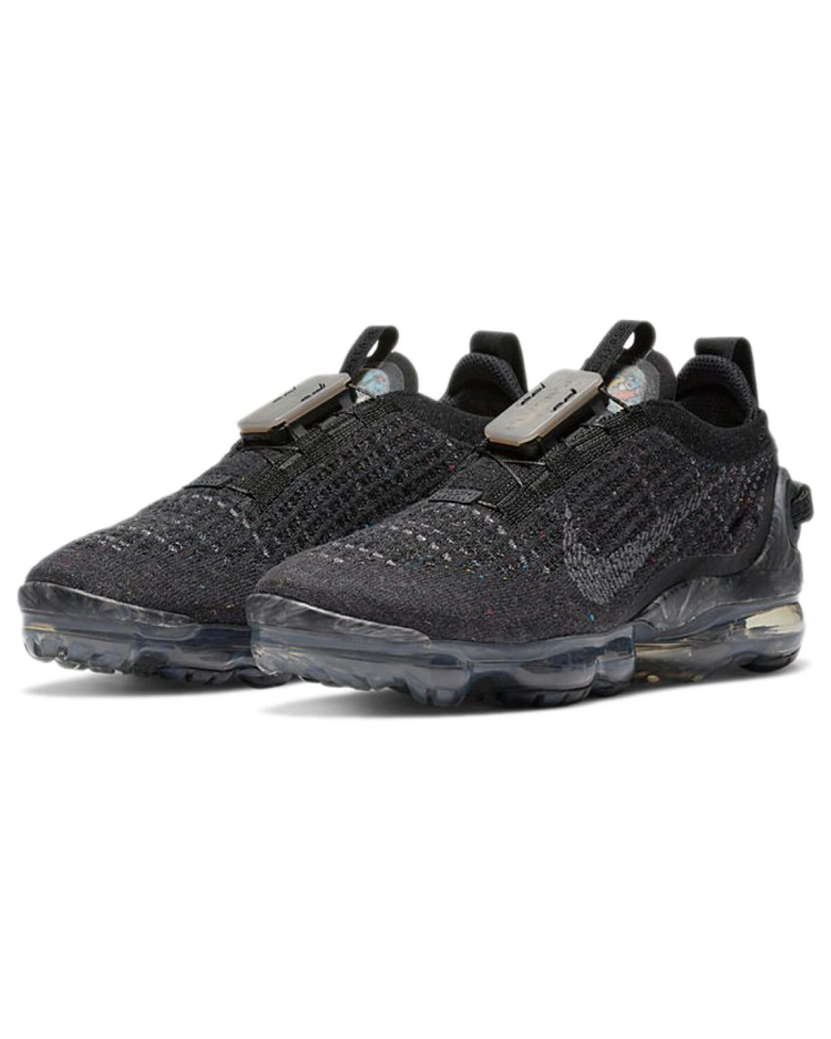Nike Vapormax 2020 женские спортивные кроссовки для бега чёрные из текстиля картинка
