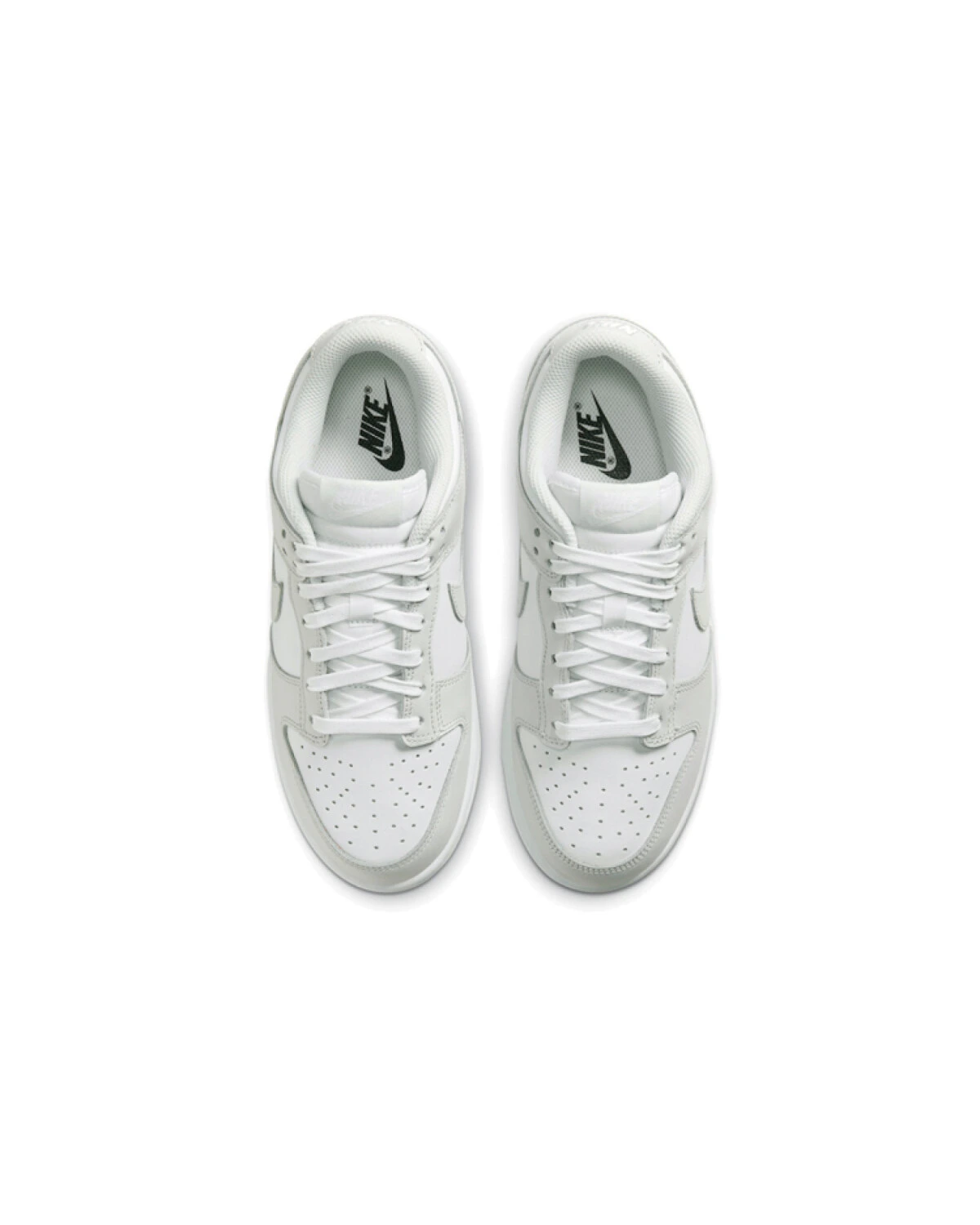 Nike Dunk женские кроссовки серые на шнуровке с антискользящей подошвой картинка
