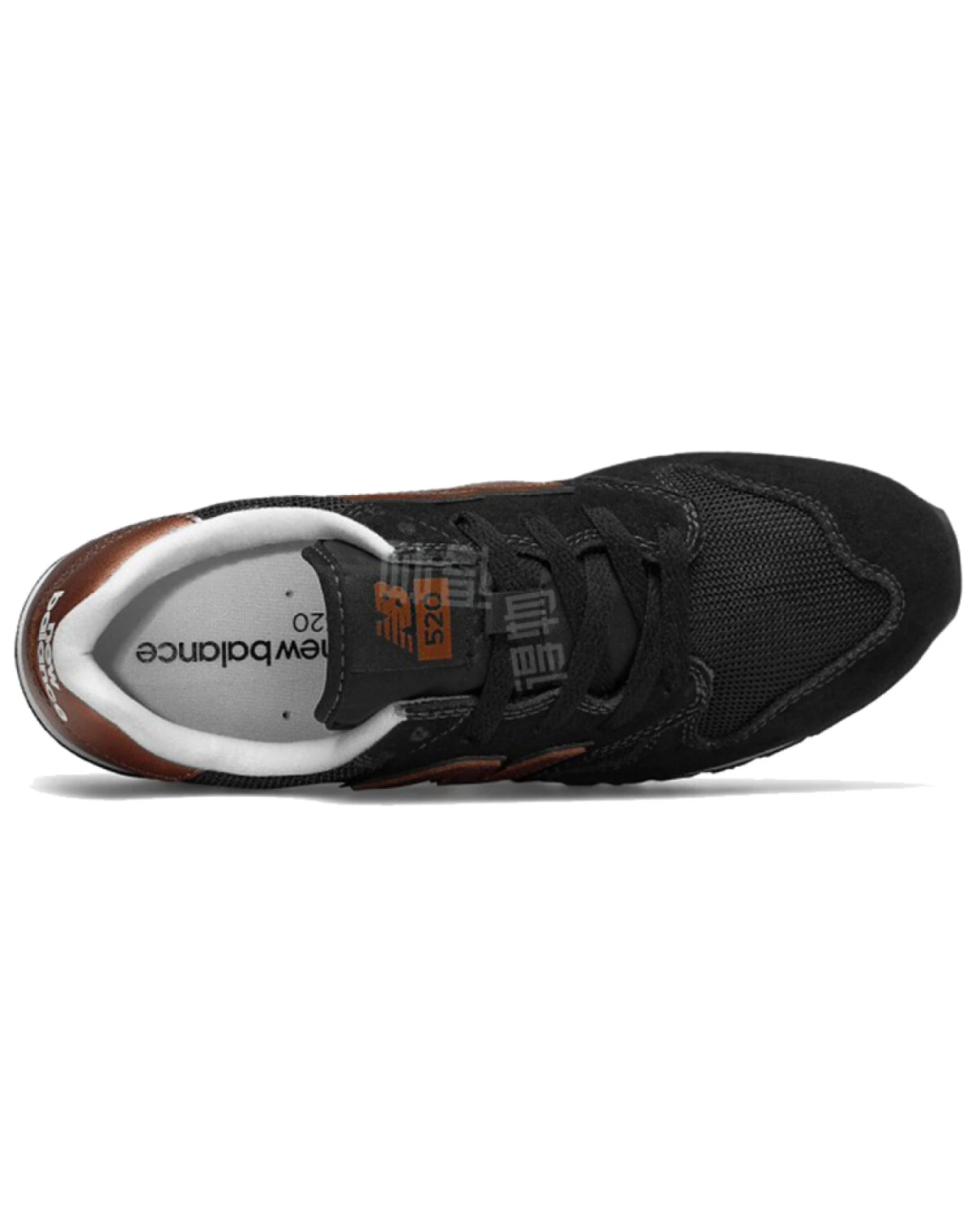 New Balance 520 женские спортивные кроссовки дышащие черные картинка