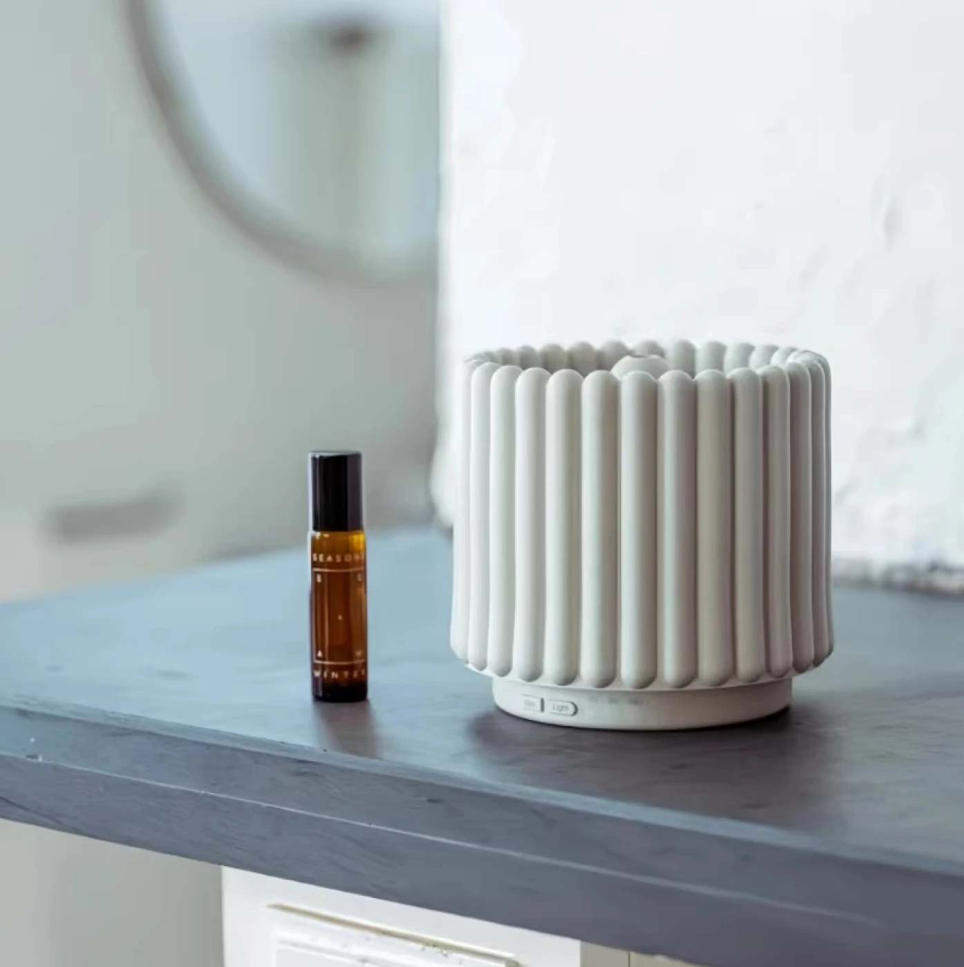 Ультразвуковой увлажнитель SEASONS с подсветкой, для дома и офиса (белый) картинка