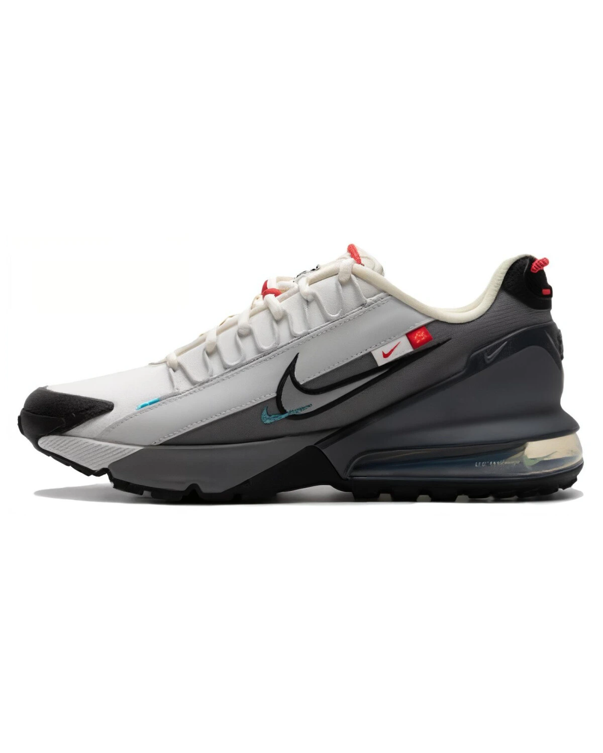 Nike Air Max Impulse унисекс кроссовки бело-чёрные из ткани картинка