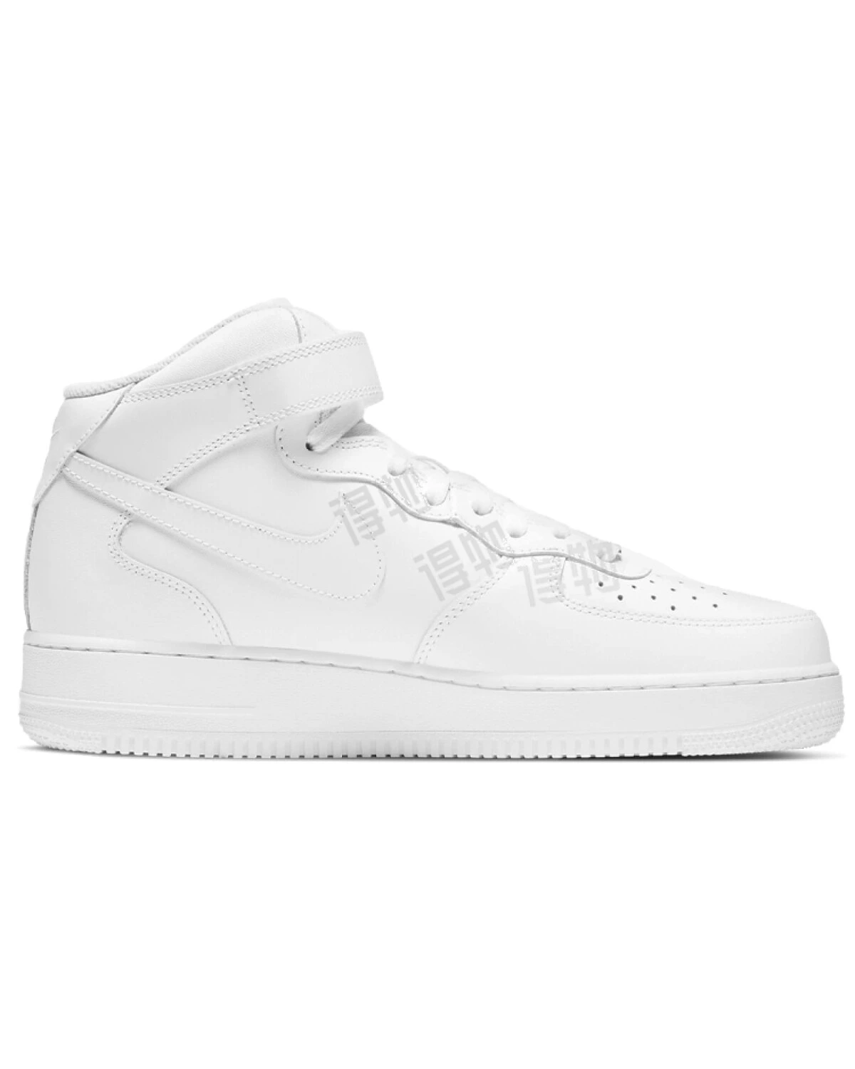 Nike Air Force 1 '07 мужские кроссовки белые средней высоты картинка