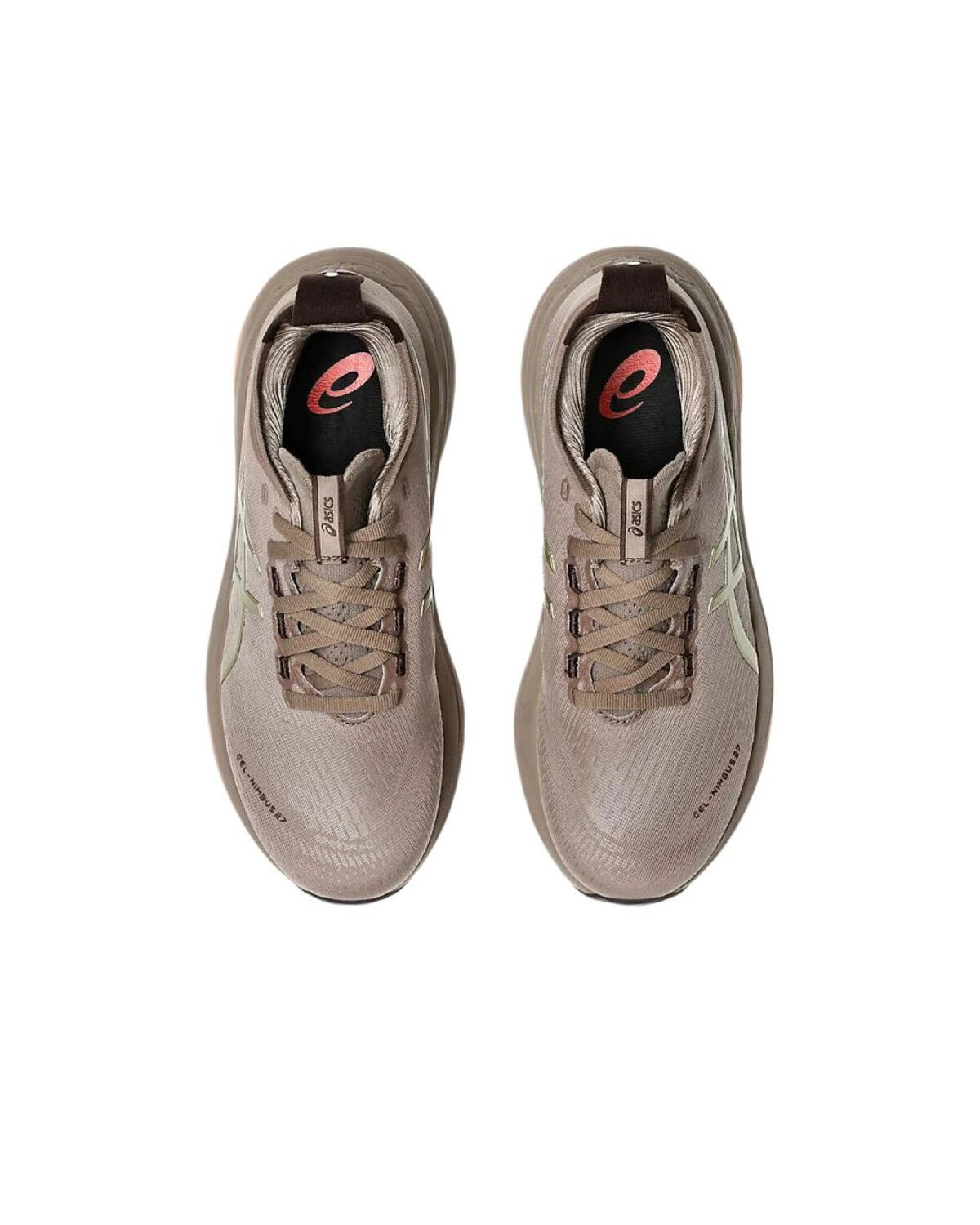 Asics GEL-NIMBUS 27 LUXE женские беговые кроссовки коричневые картинка