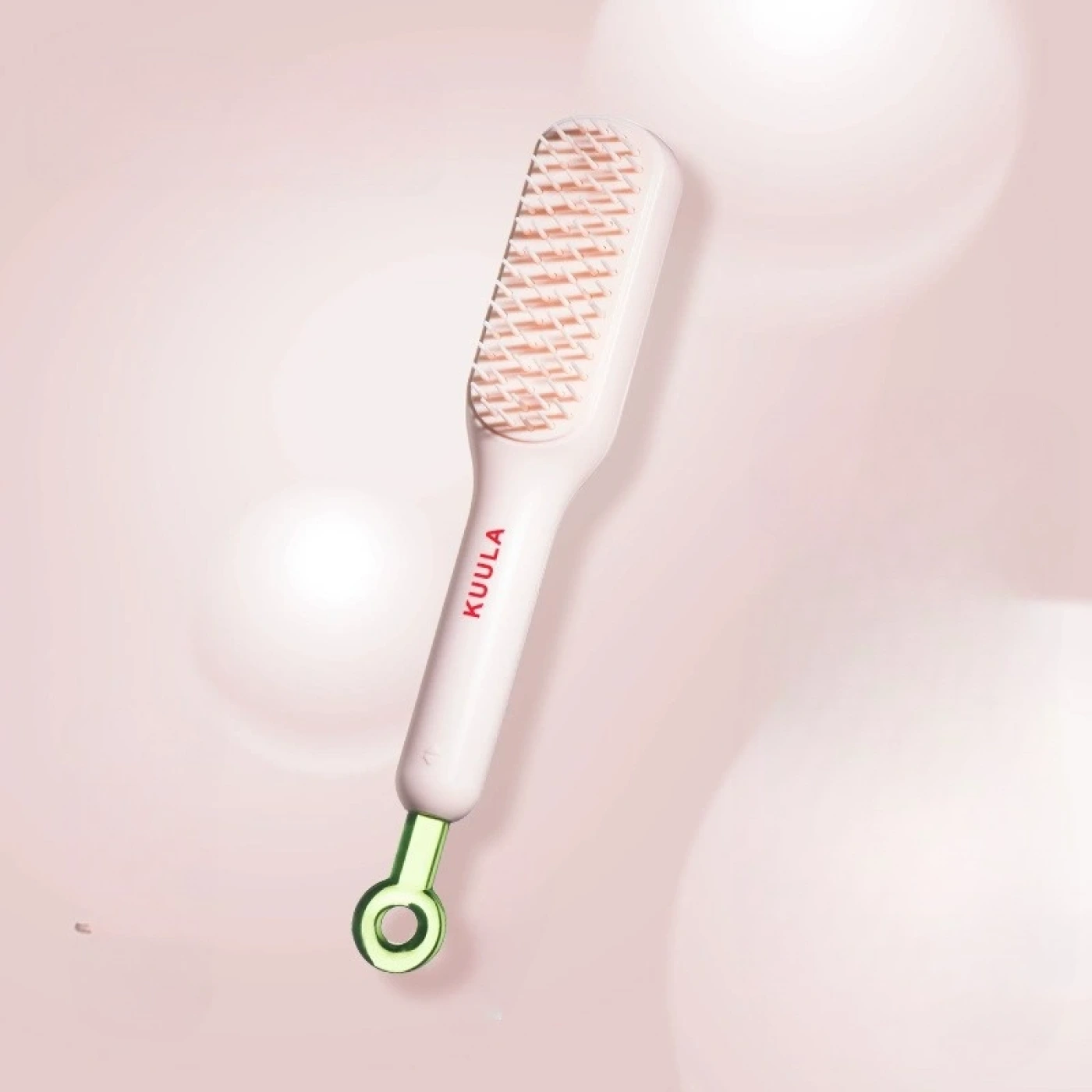 Современная вытянутая массажная расческа (Розовый) картинка