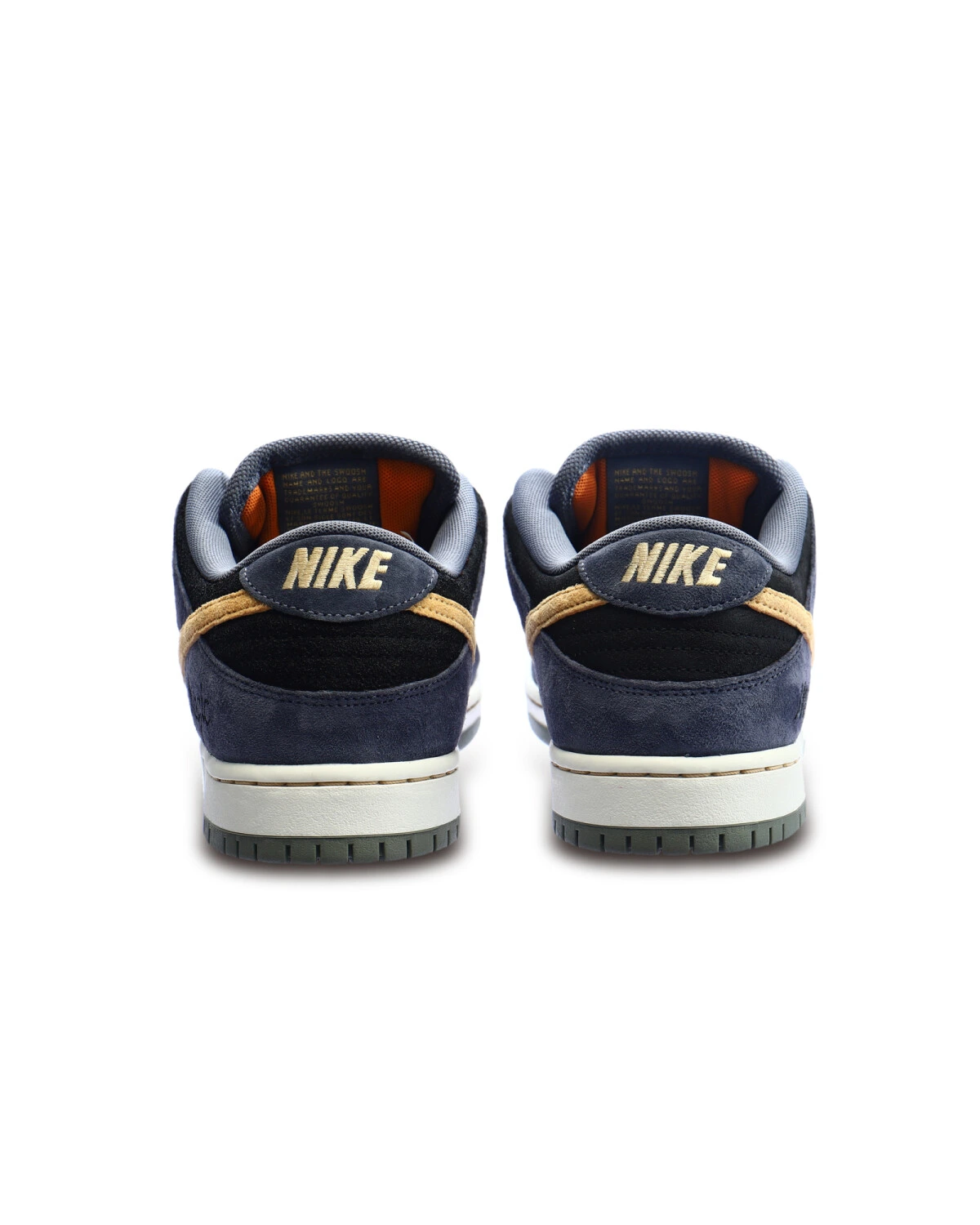 Nike Dunk SB "Magic" унисекс кроссовки сине-чёрные с замшевой отделкой картинка