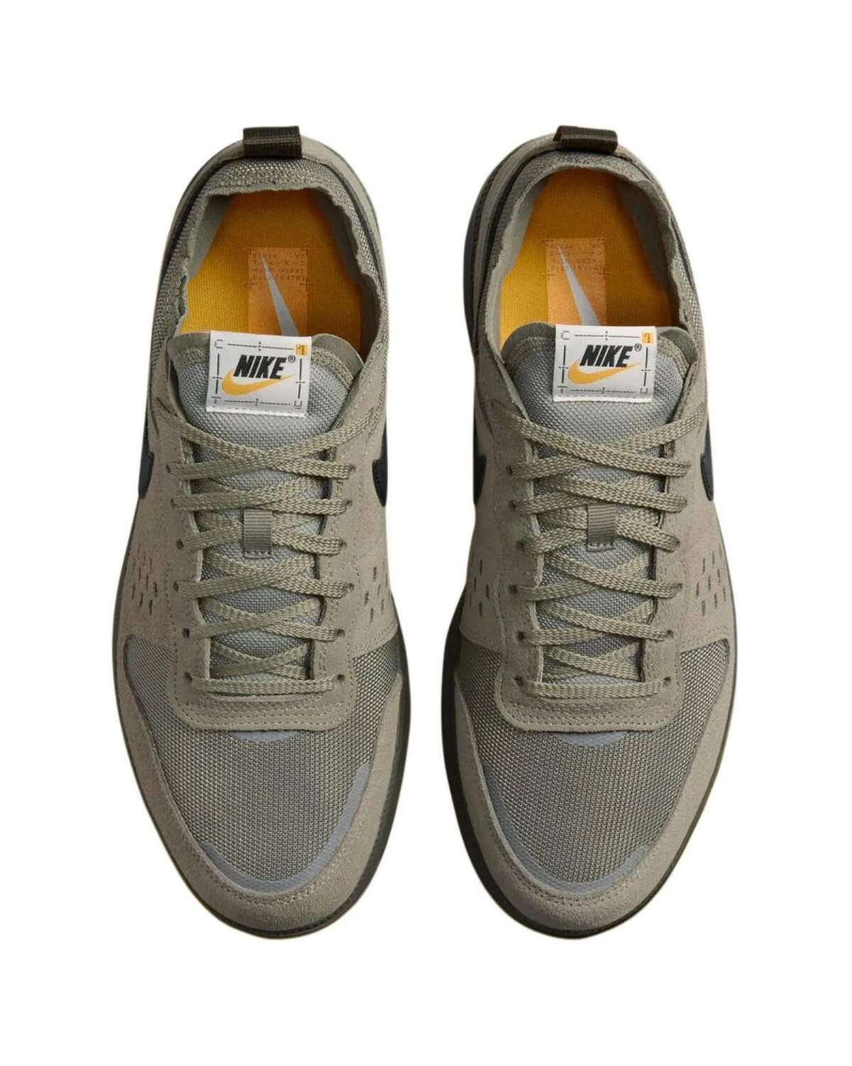 Nike C1TY unisex кроссовки коричнево-зеленые повседневные картинка