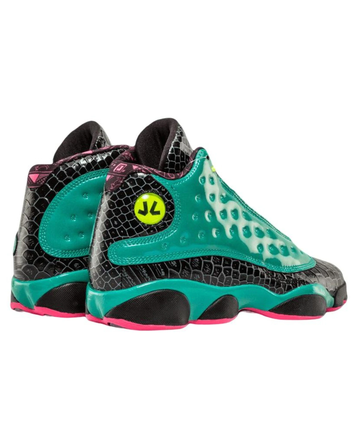 Jordan Air Jordan 13 Retro Doernbecher детские баскетбольные кроссовки высокие из лаковой кожи картинка