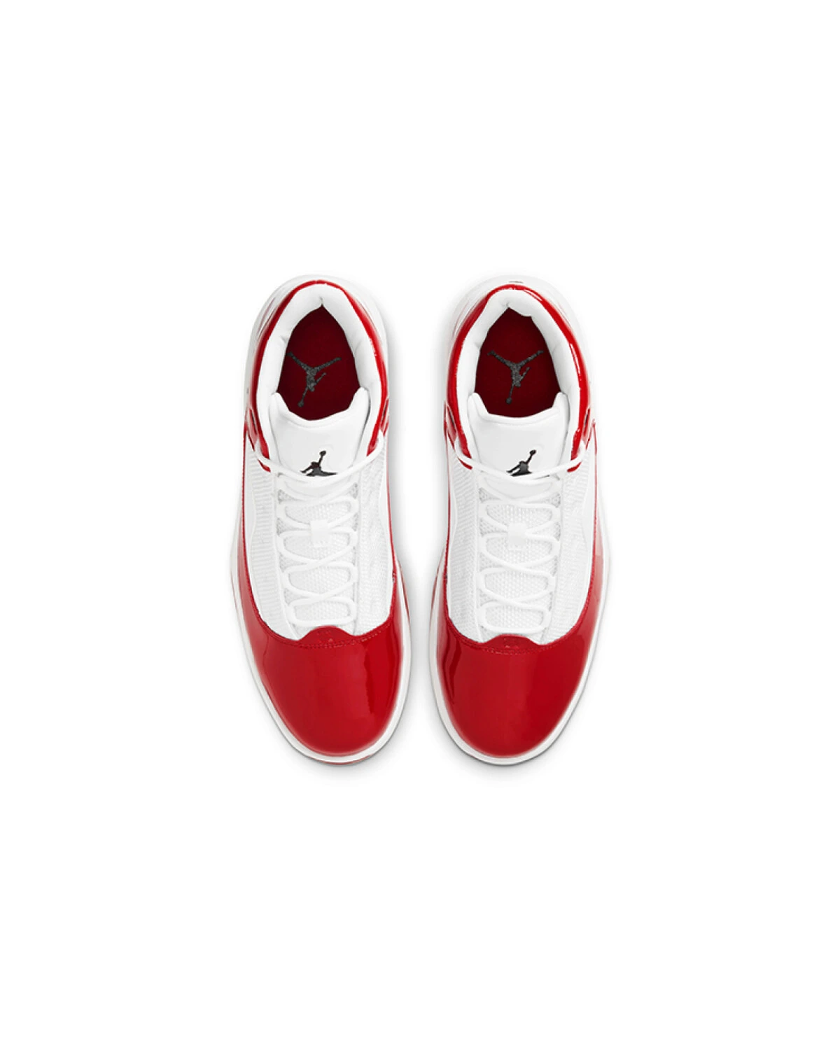 Jordan Max Aura 2 мужские кроссовки с амортизацией белые и красные картинка