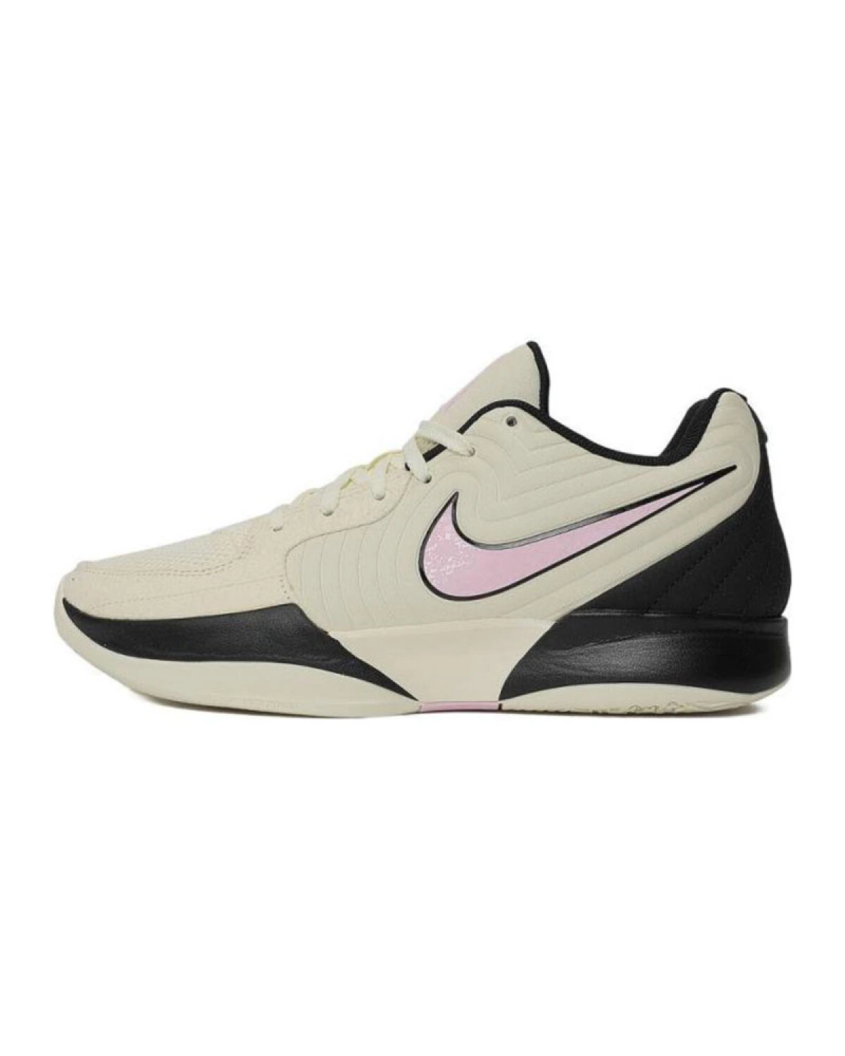 Nike Ja 2 EP мужские баскетбольные кроссовки бело-фиолетово-чёрные картинка