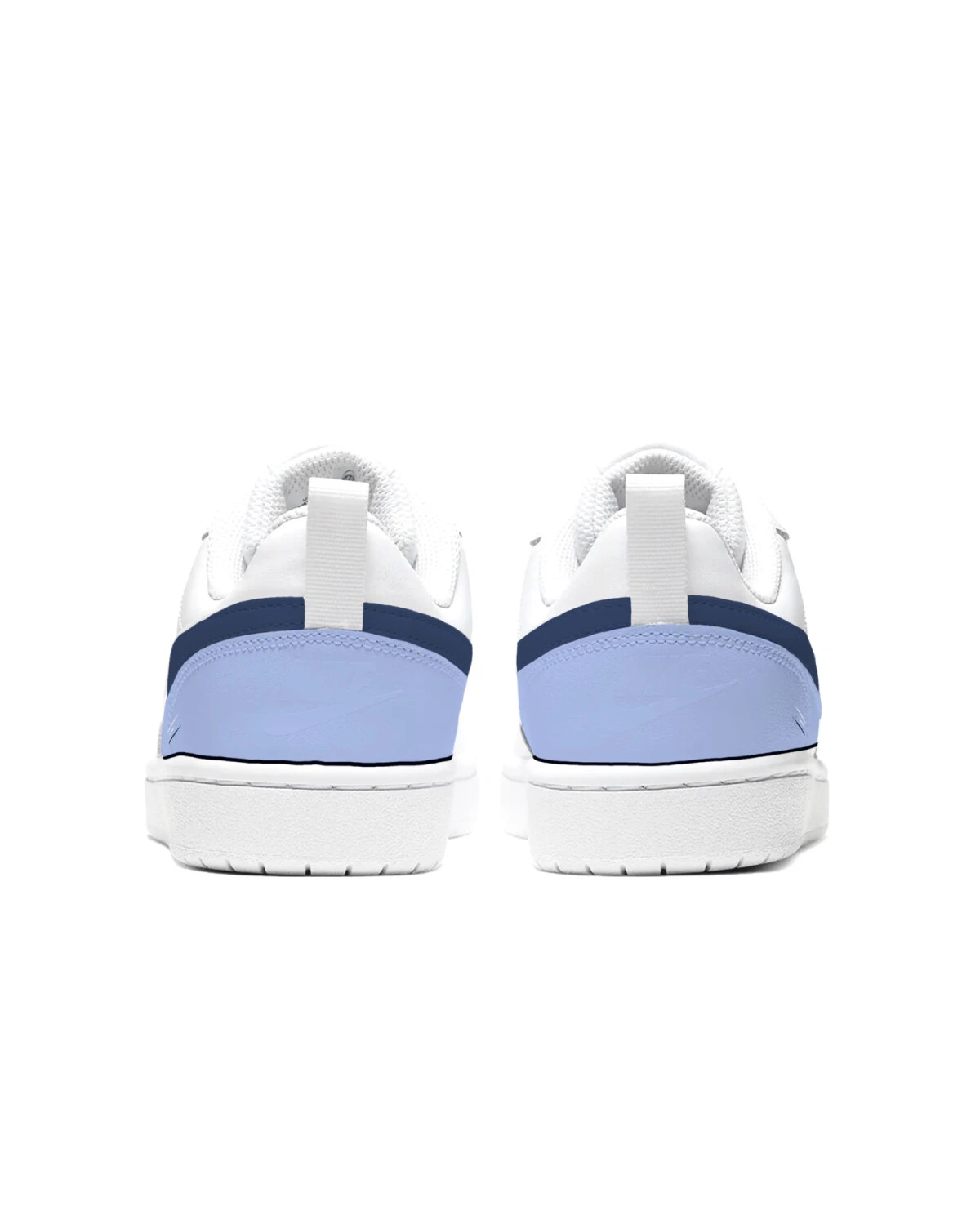 Nike Court Borough детские кеды с рисунком комиксов синие картинка