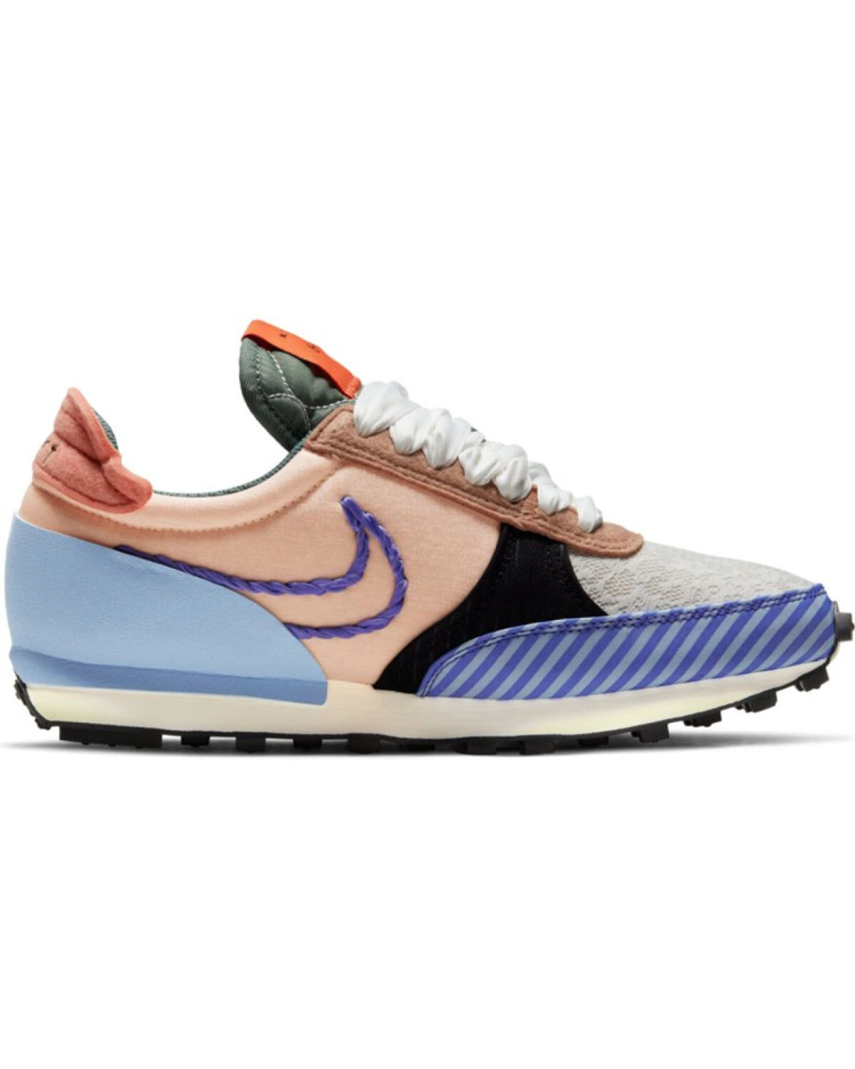 Nike Daybreak Type женские кроссовки синие с розовыми вставками картинка