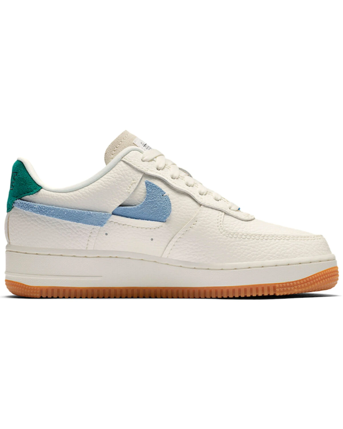 Nike Air Force 1 vandalized женские кроссовки бежевые с амортизацией картинка