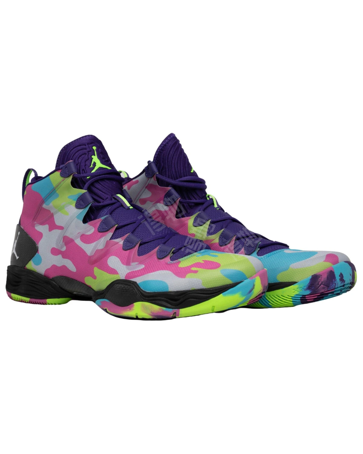Jordan Air Jordan 28 SE Bel Air мужские баскетбольные кроссовки высокие цветные картинка