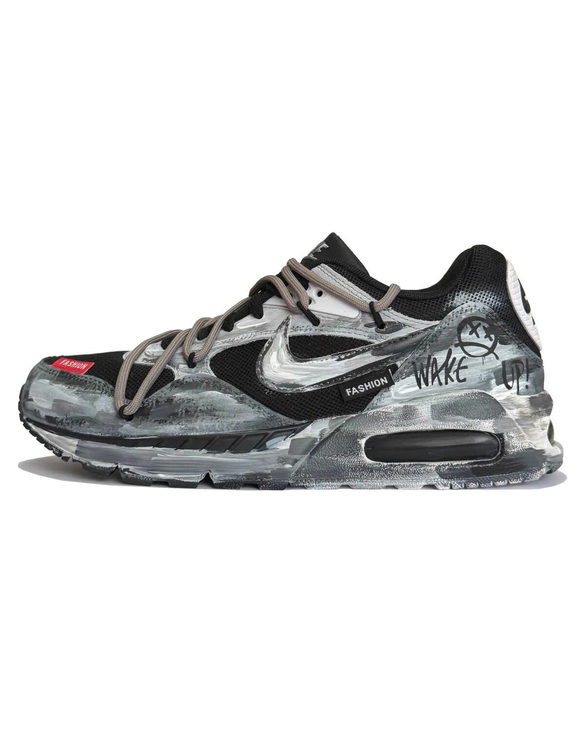 Nike Air Max Correlate повседневные кроссовки черно-серые картинка
